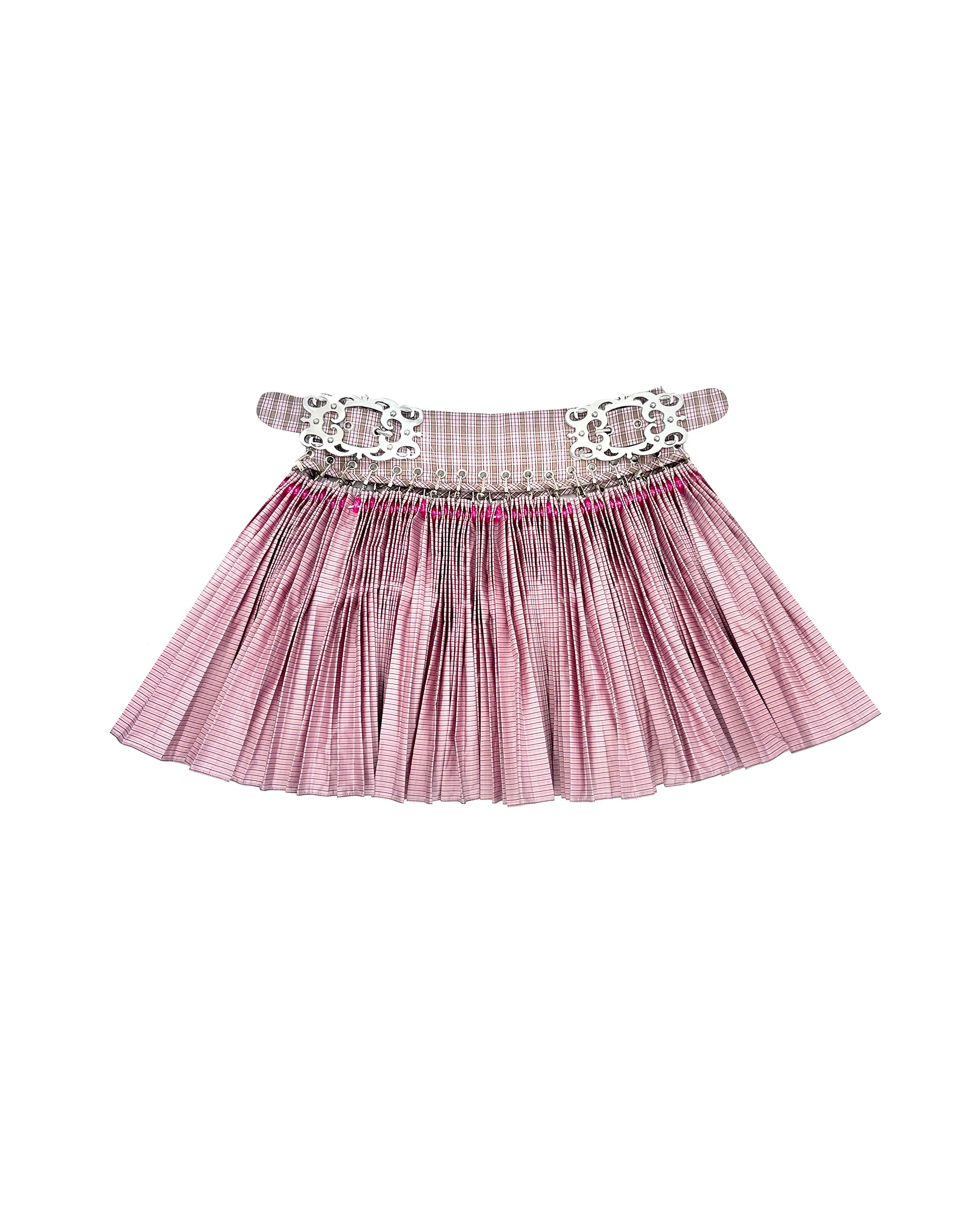 Arabesque Smocked Mini Skirt - Image 4