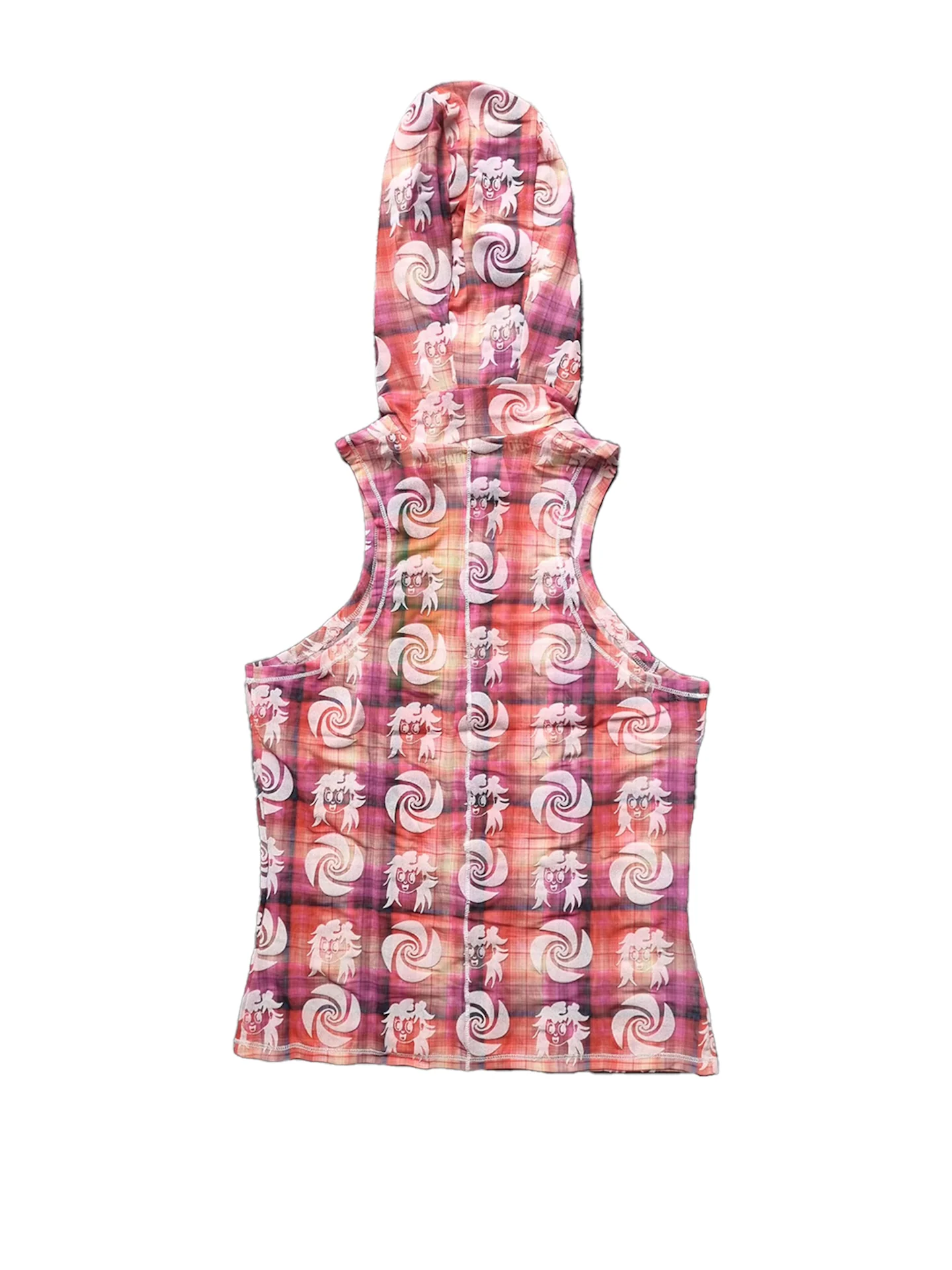 Bailey Surf Top in Flocked Girl Print - Image 2