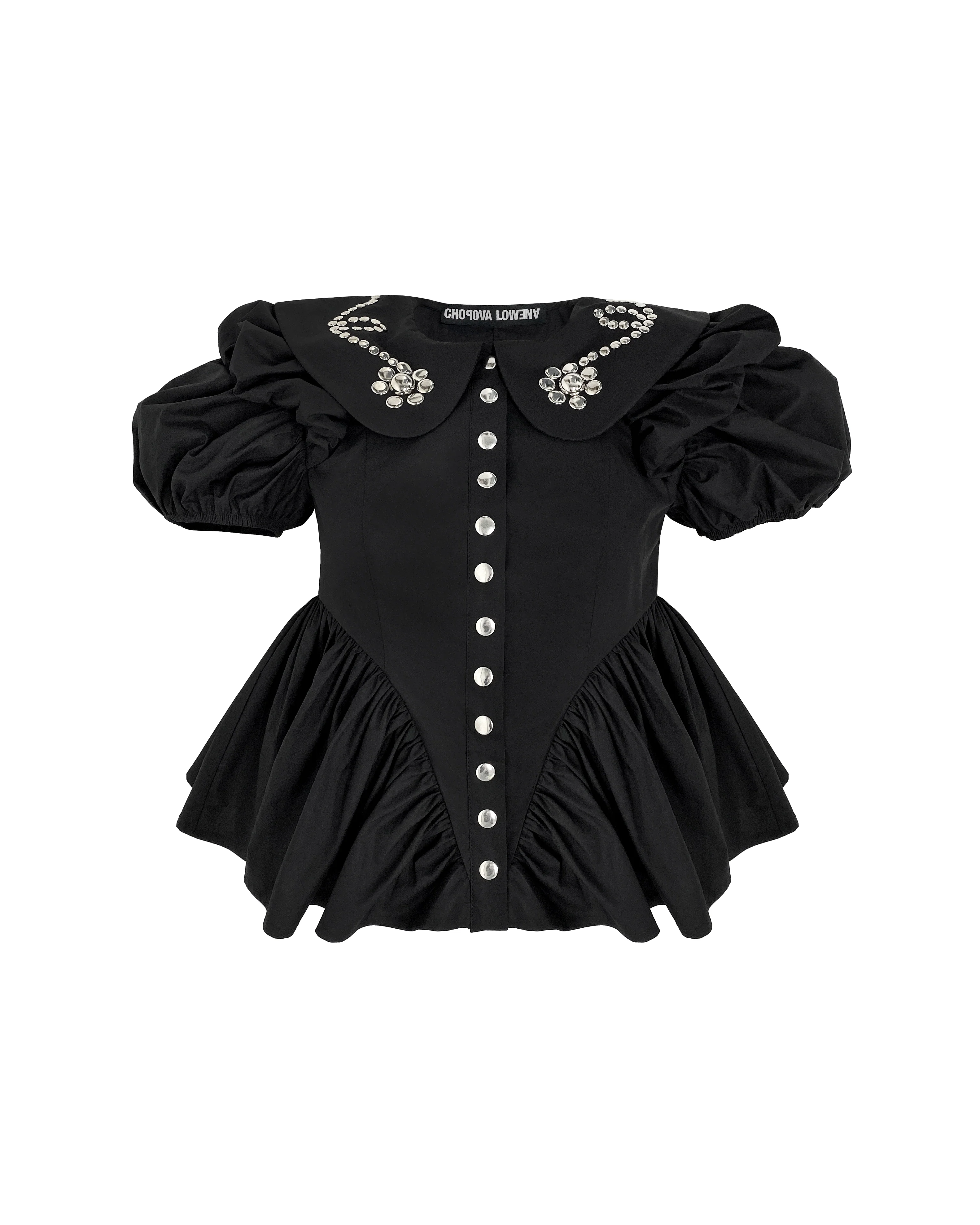 Black Lasso Blouse - Image 4