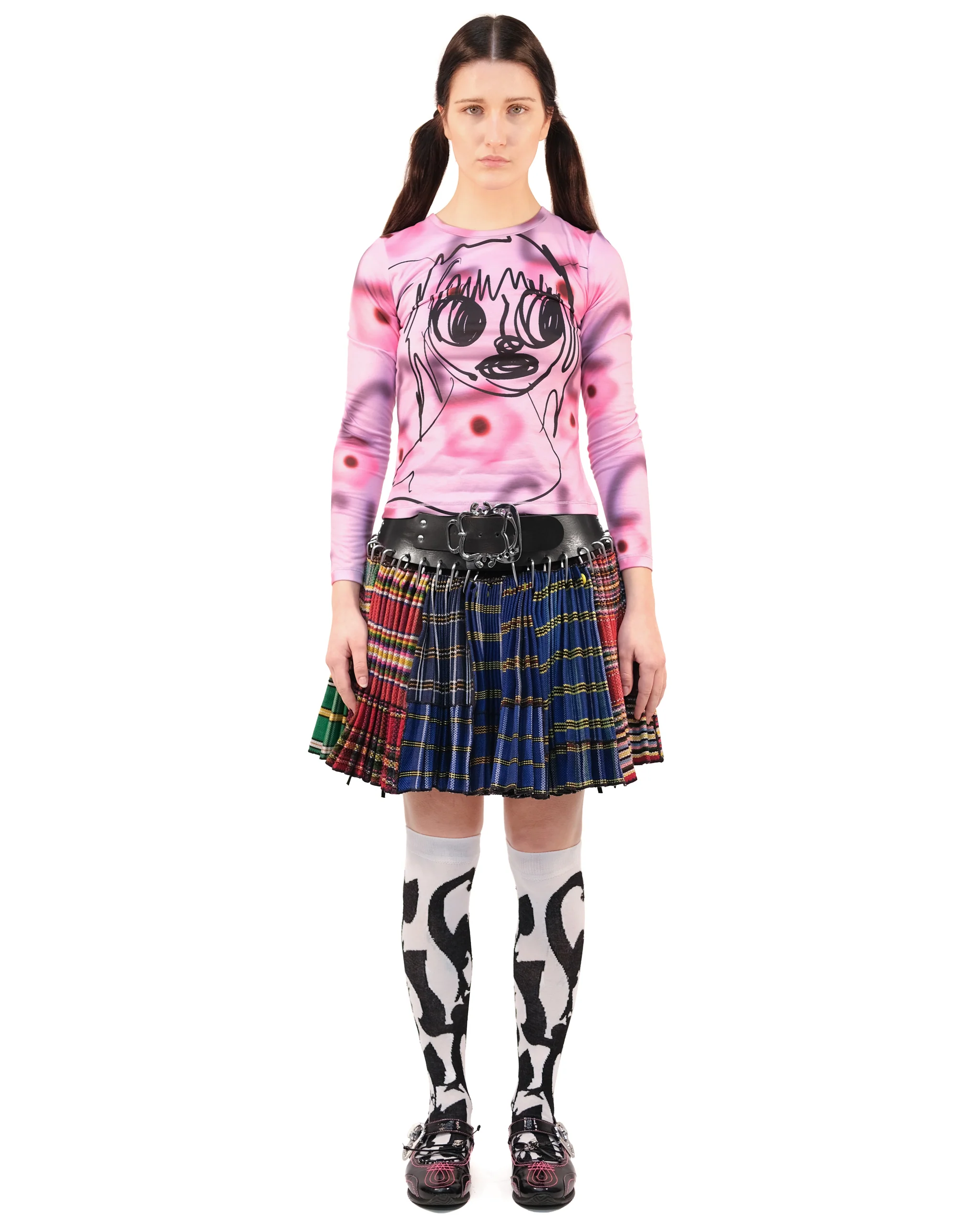 Bobbie Folkloric Mini Carabiner Skirt