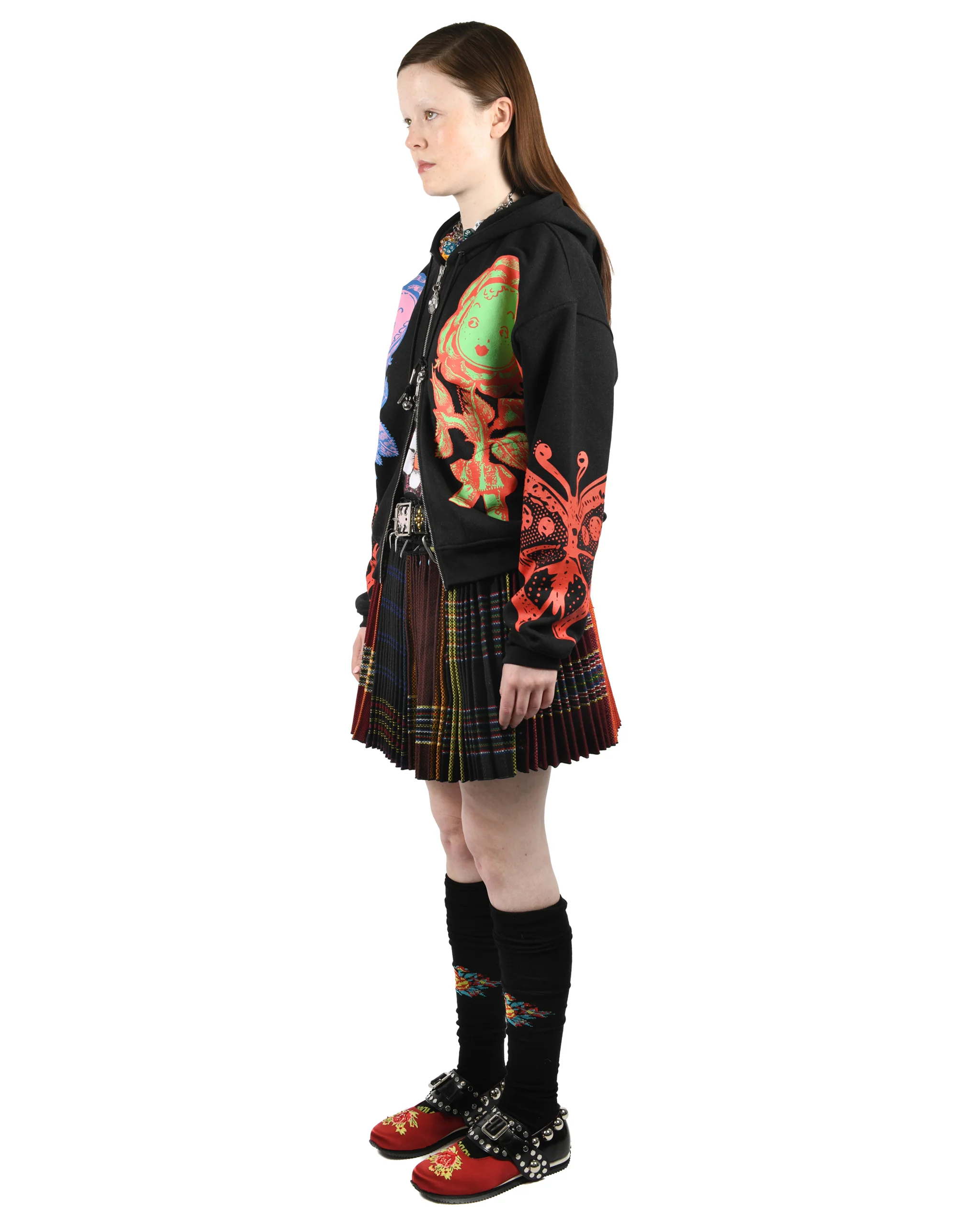 Bulgarian Apron Folkloric Mini Carabiner Skirt - Image 3