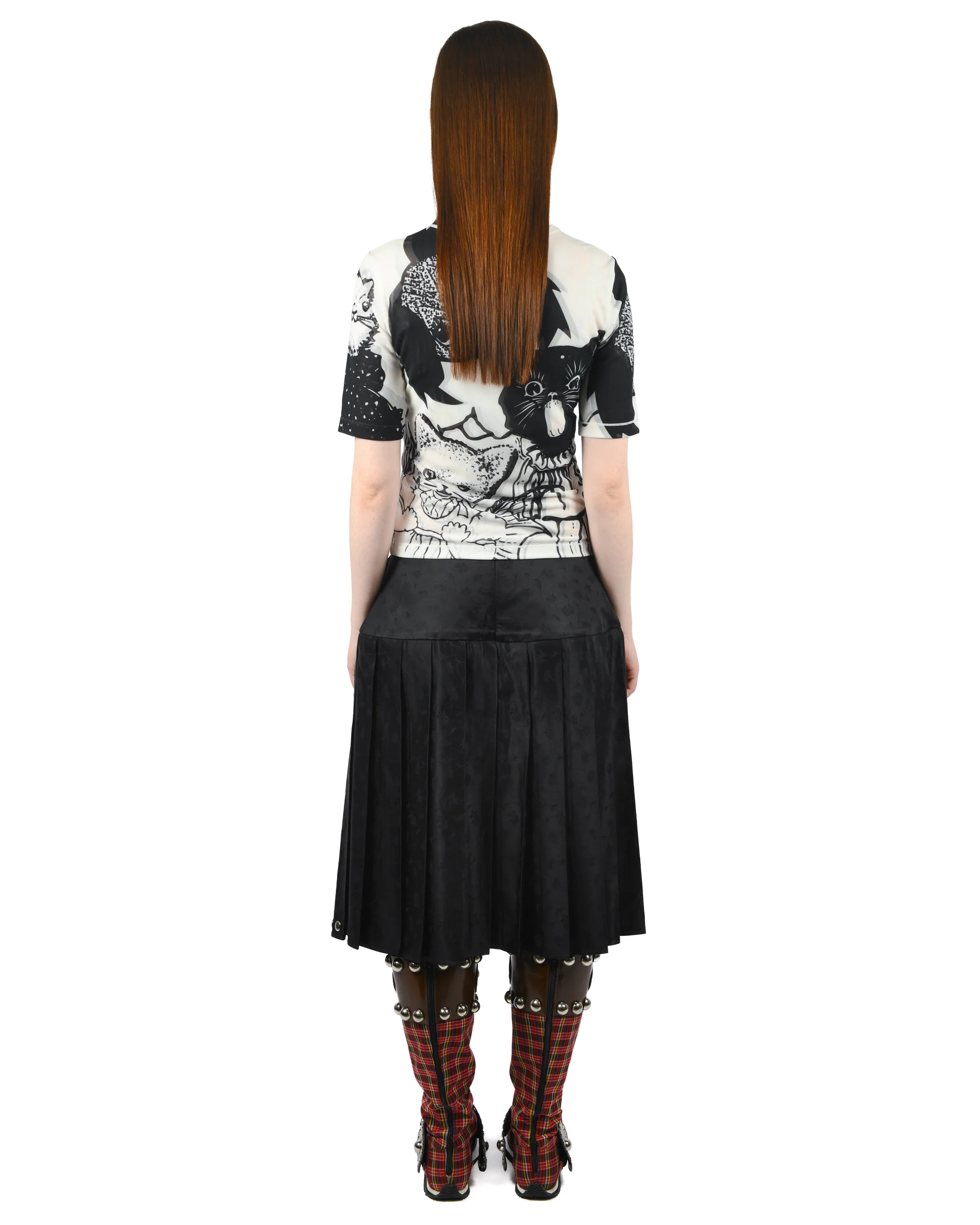 Cat Consort Short Sleeve Mesh Top - Image 3