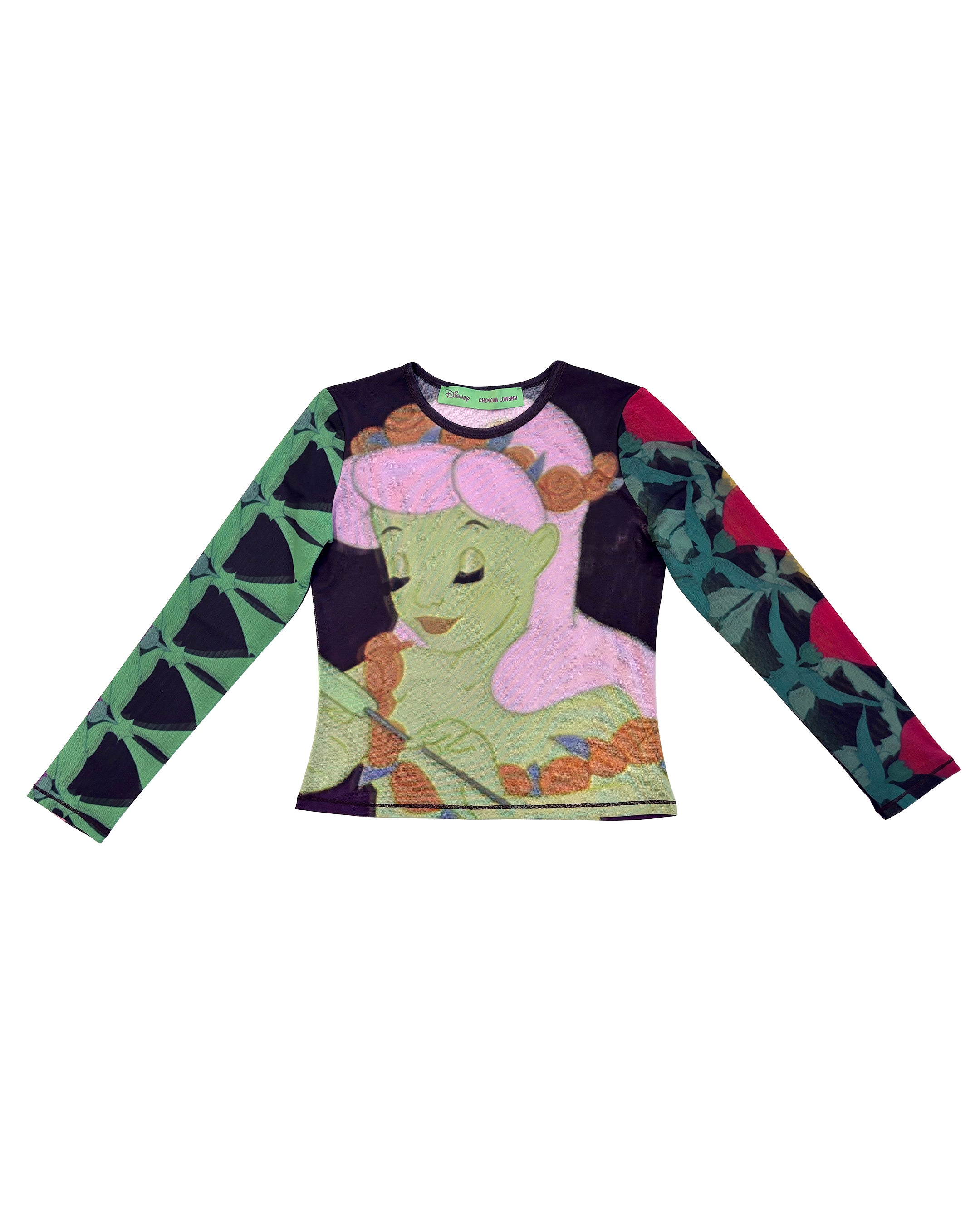 Disney X Chopova Lowena Centaurette Long Sleeve Mesh Top - Image 2