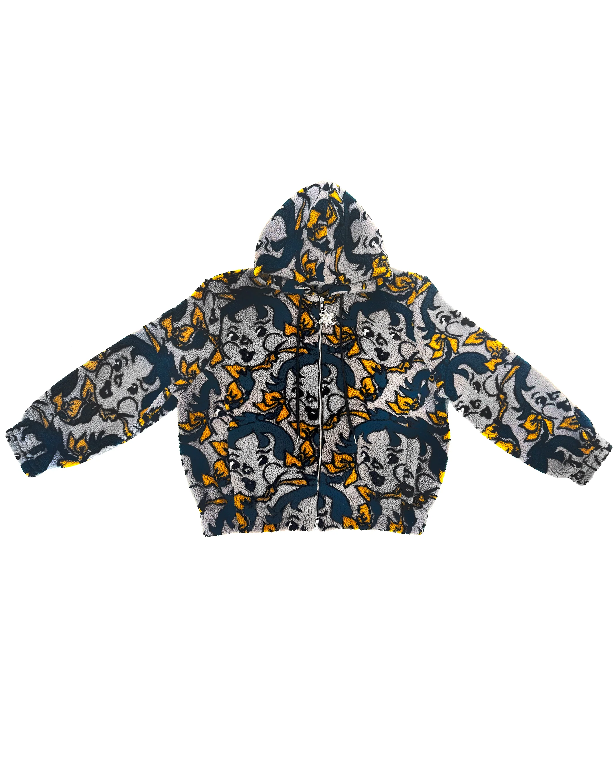 Cheeky Girl Oversized Hooded Fleece - Image 2