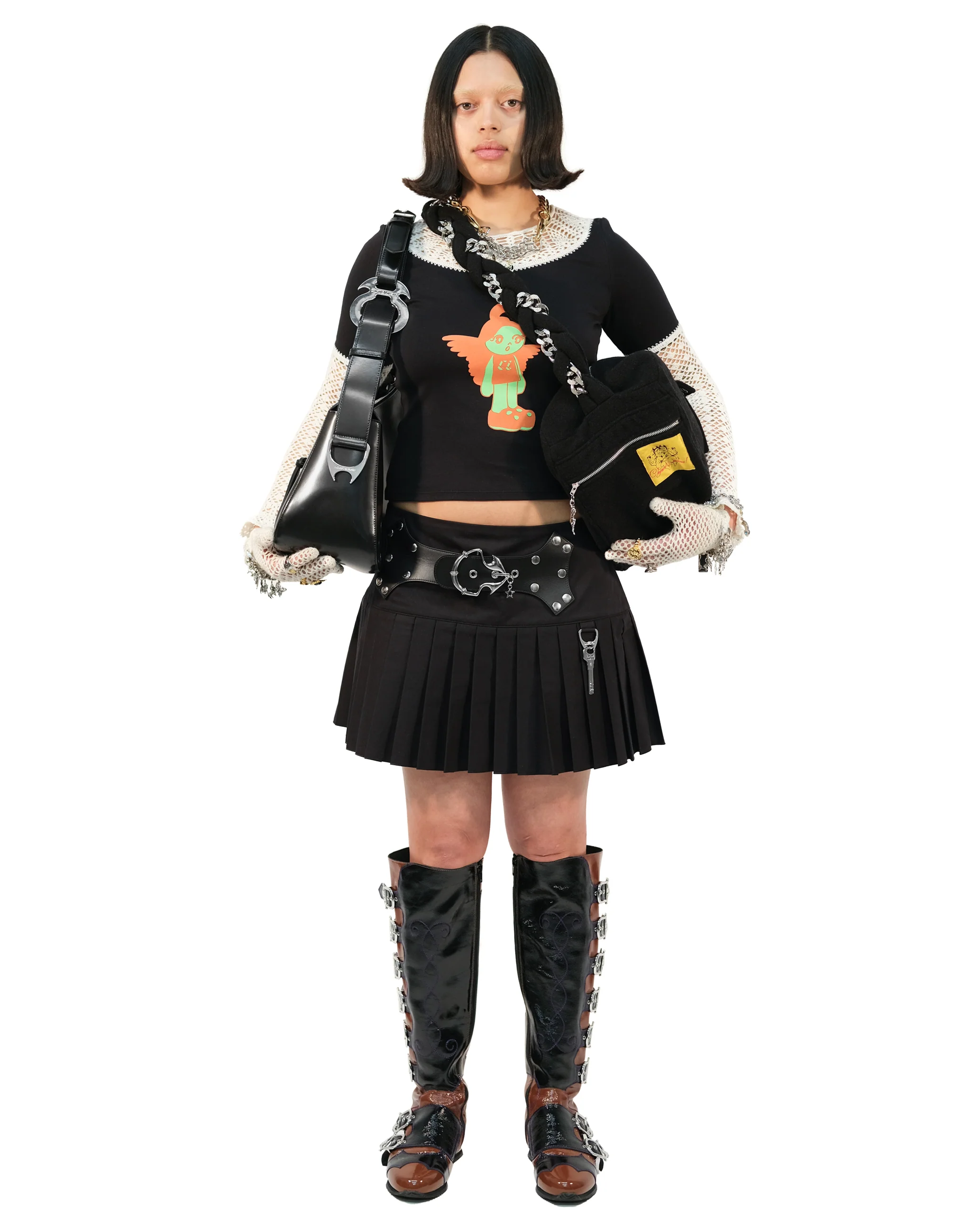 CL Angel Crochet T-Shirt - Image 3