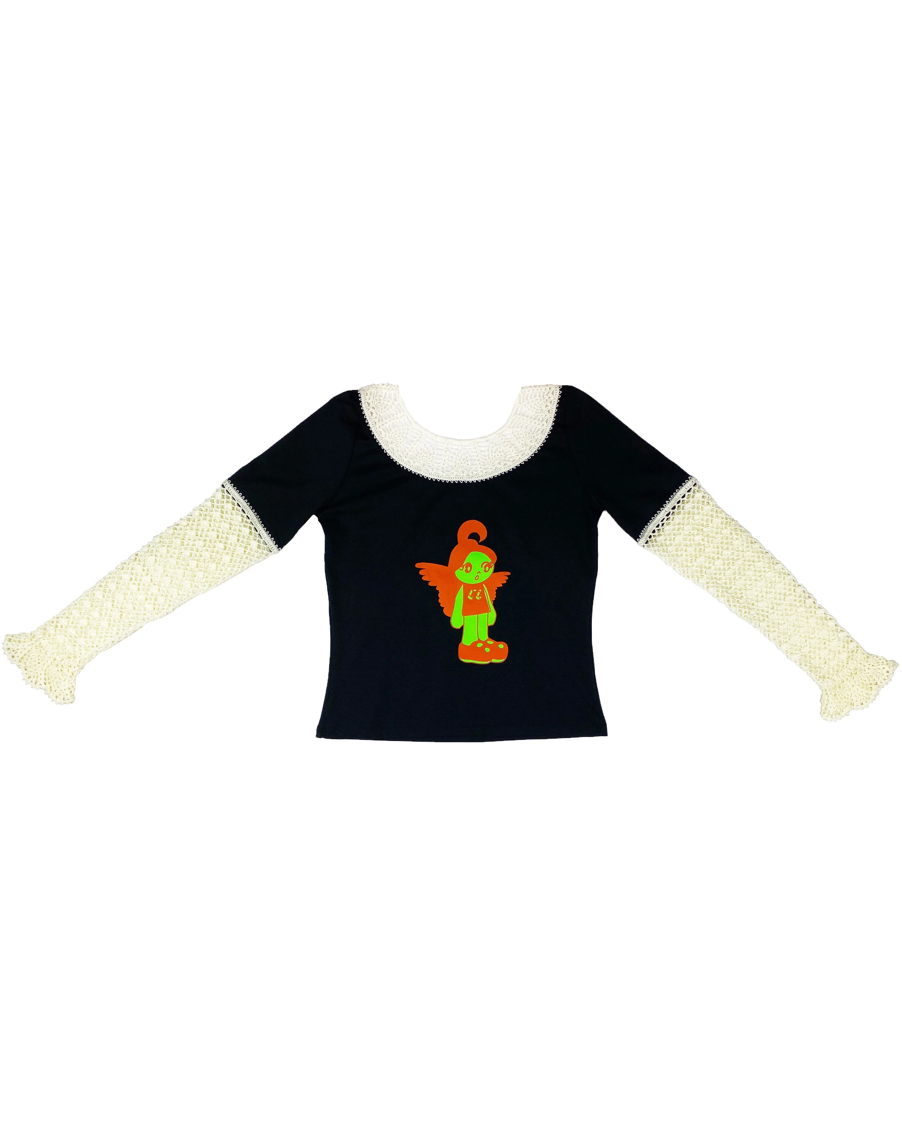 CL Angel Crochet T-Shirt - Image 6
