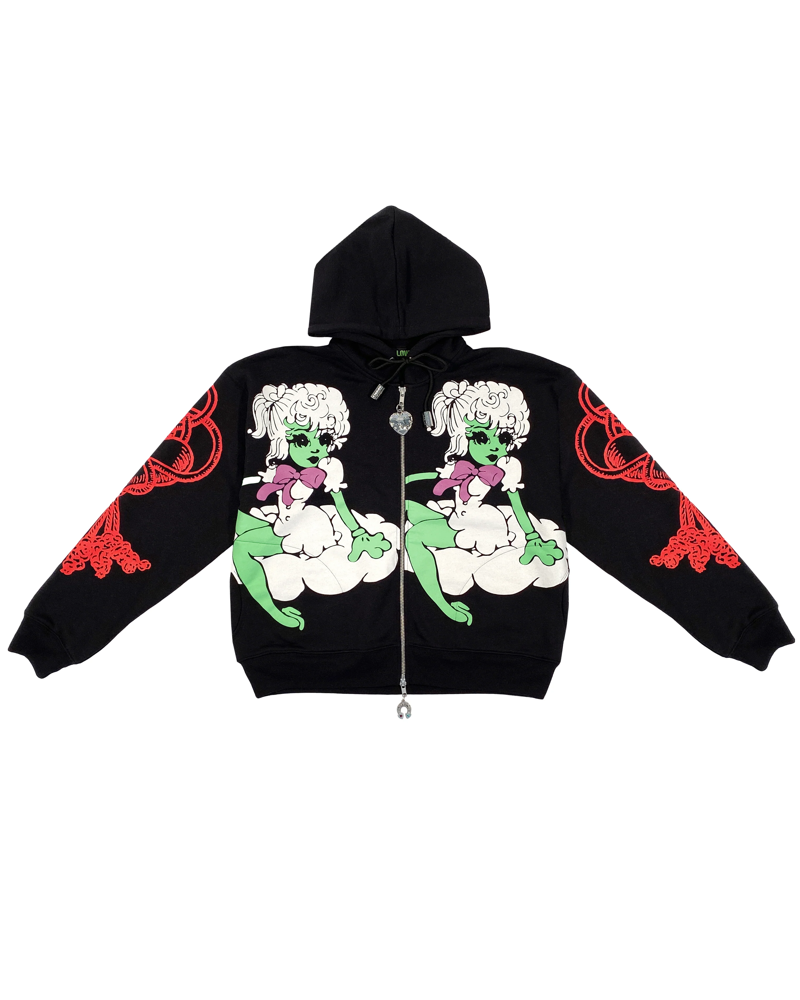 Cloud 9 Alien Girl Zip Hoodie - Image 5