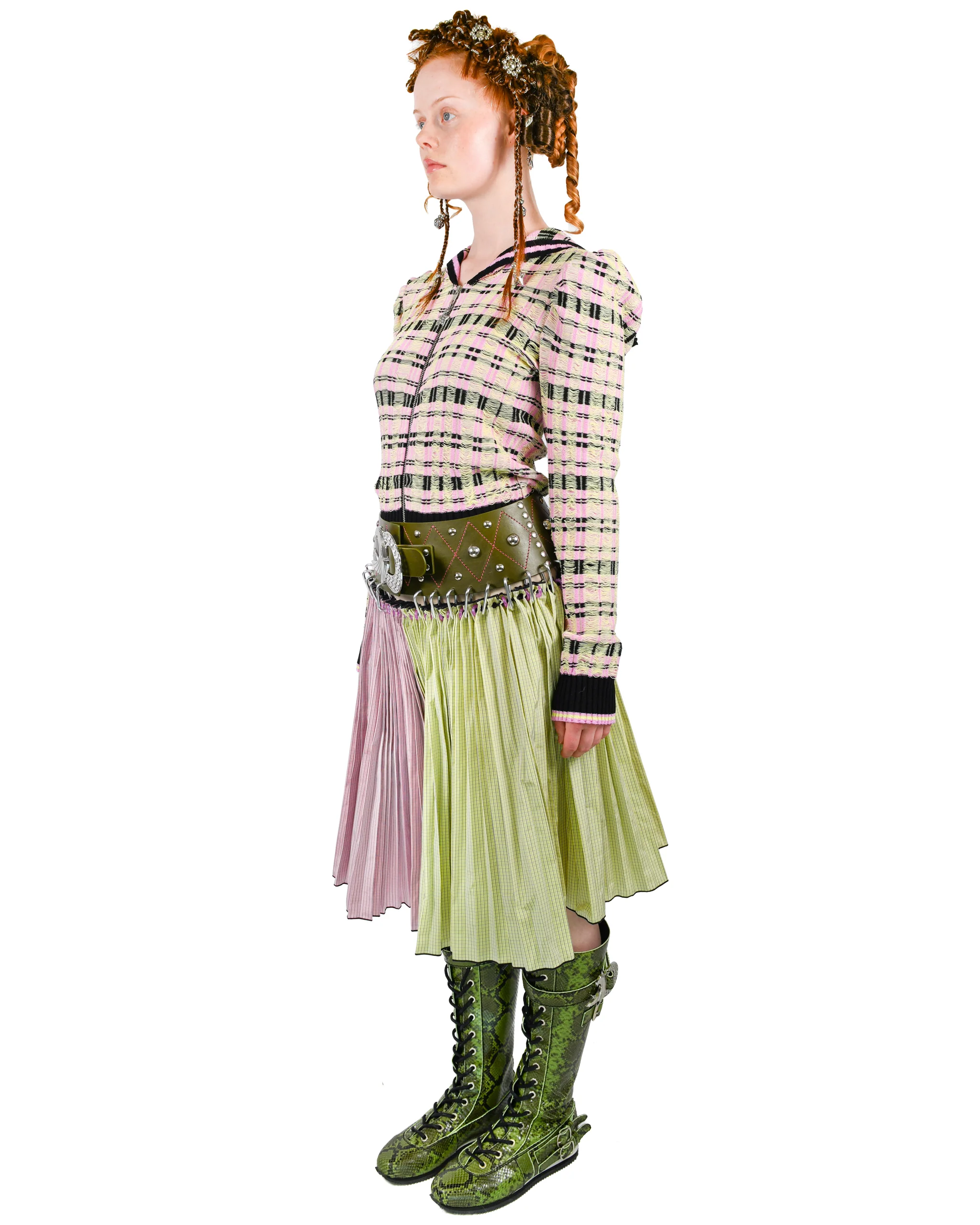 Clover Knee Carabiner Skirt - Image 2
