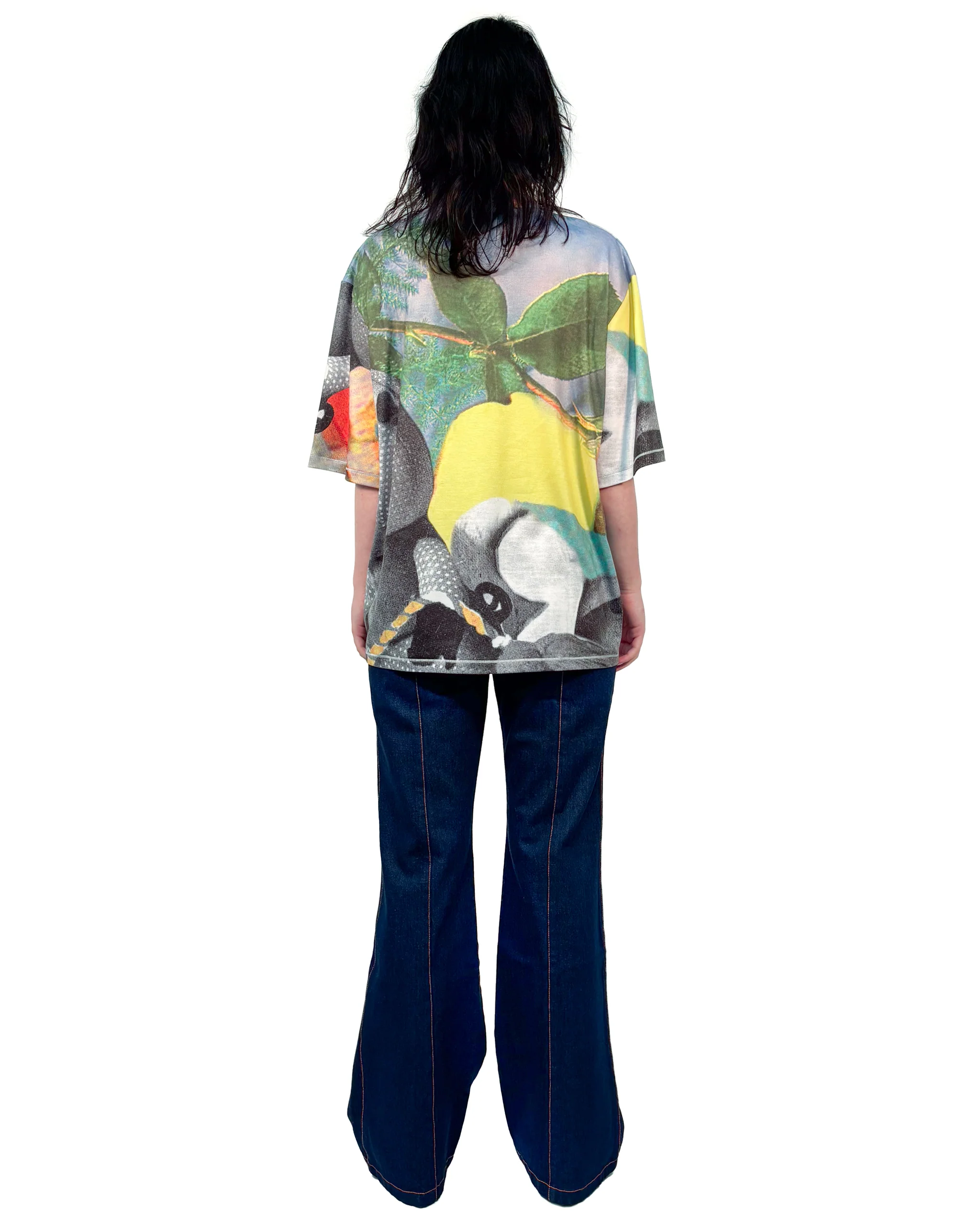 Bunny Collage Oversized Short Sleeve - Image 3