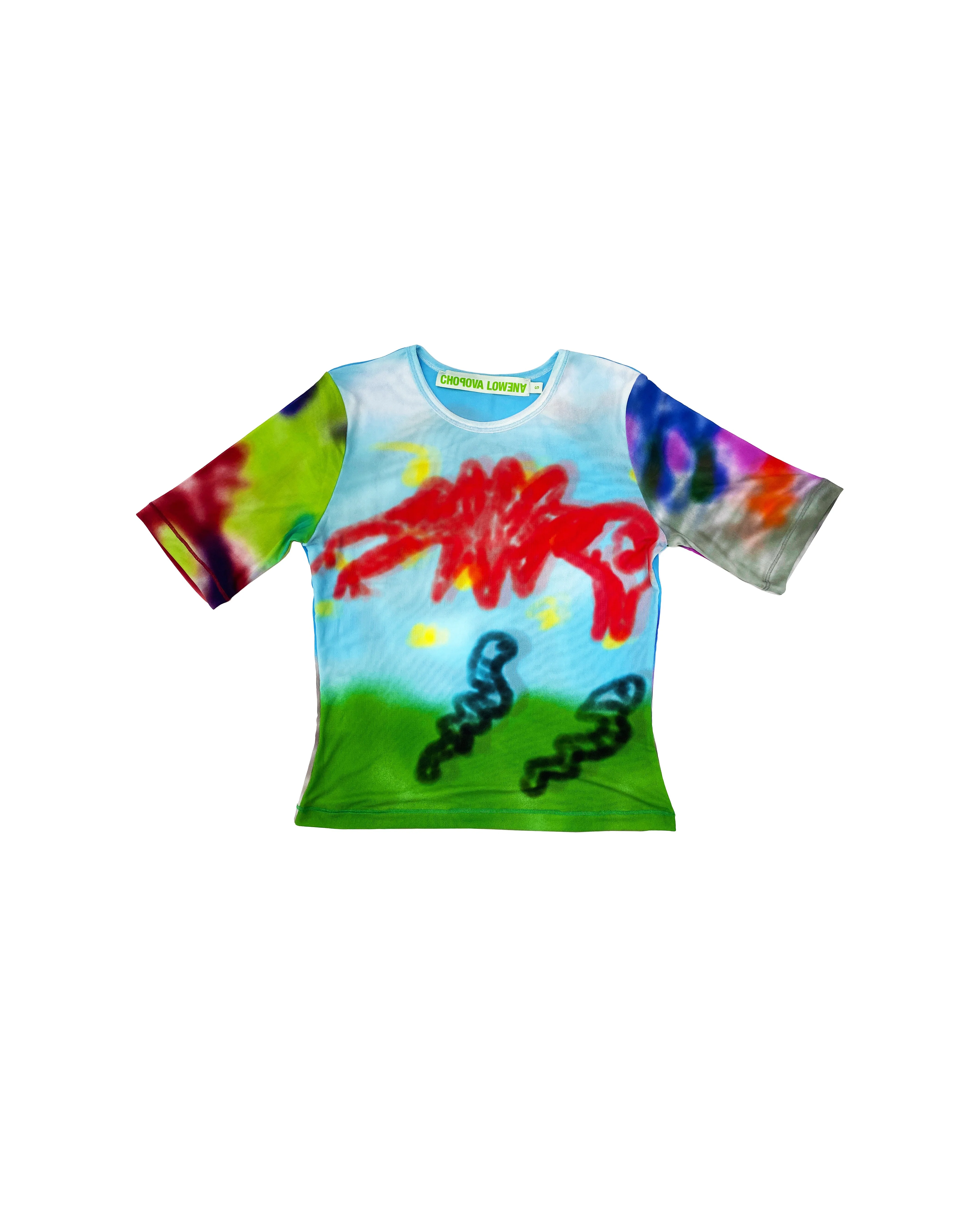 Early Bird Short Sleeve Mesh Top - Image 6