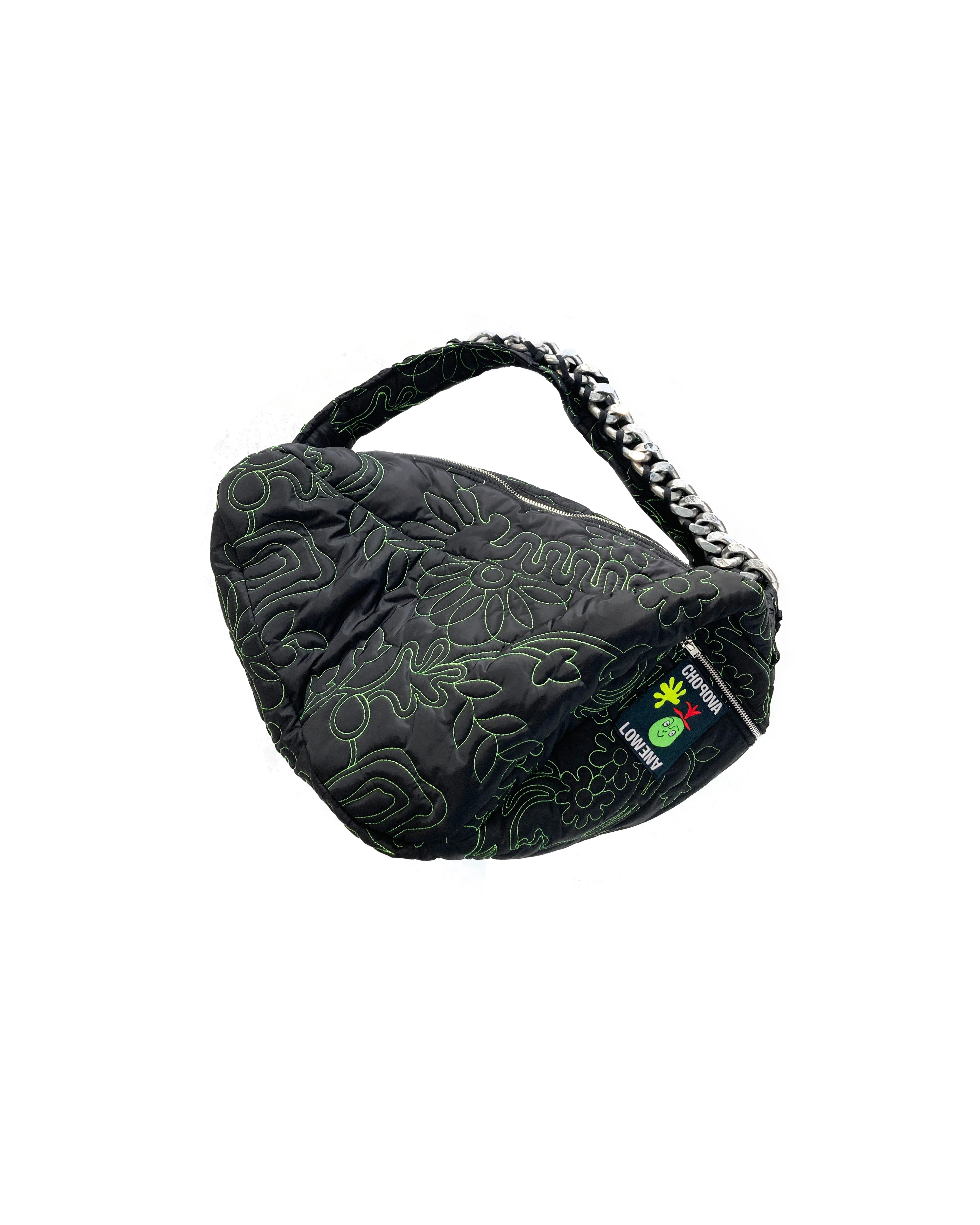 Embossed Puffer Hawks Bag - Image 3