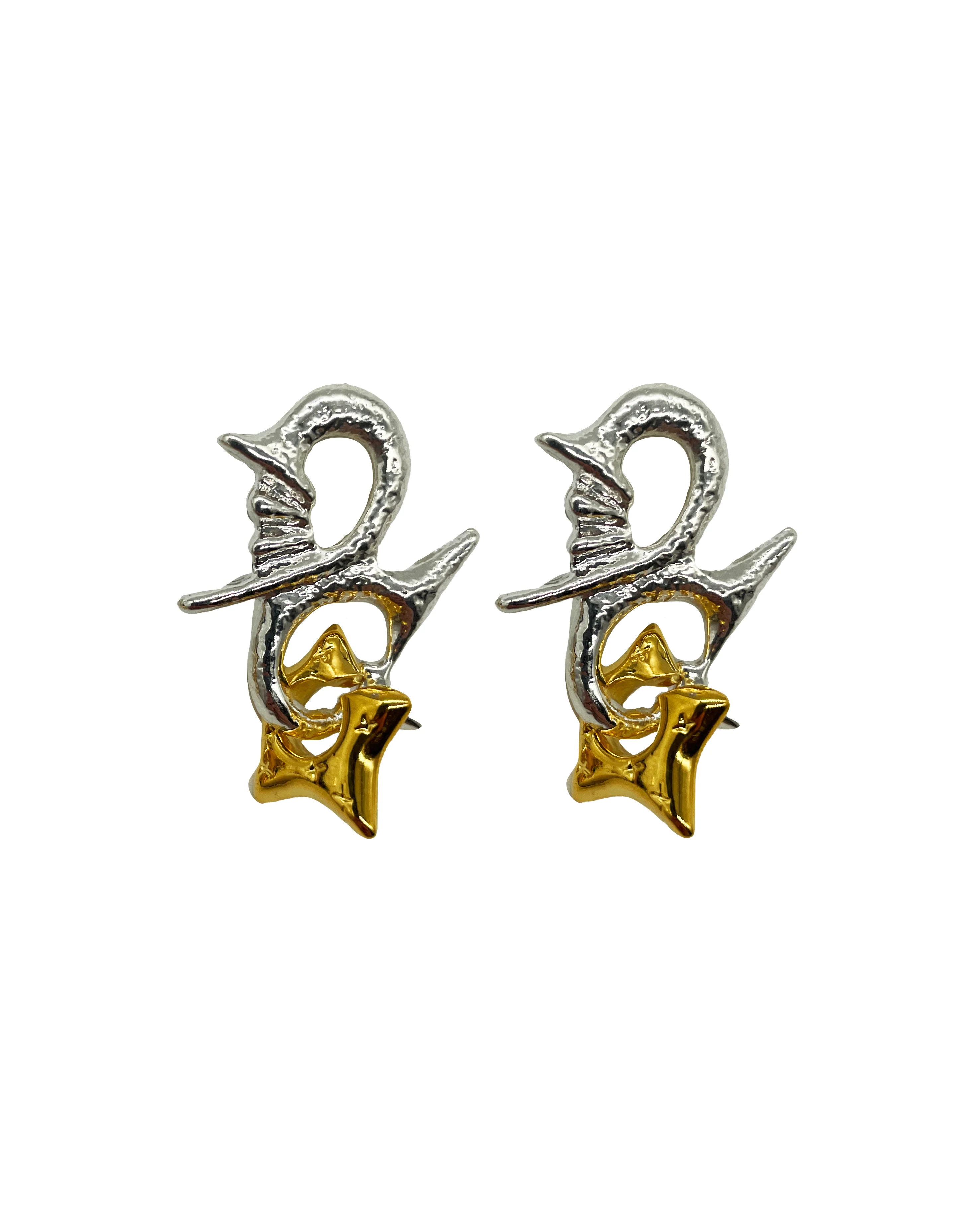 Entwined Star Earring