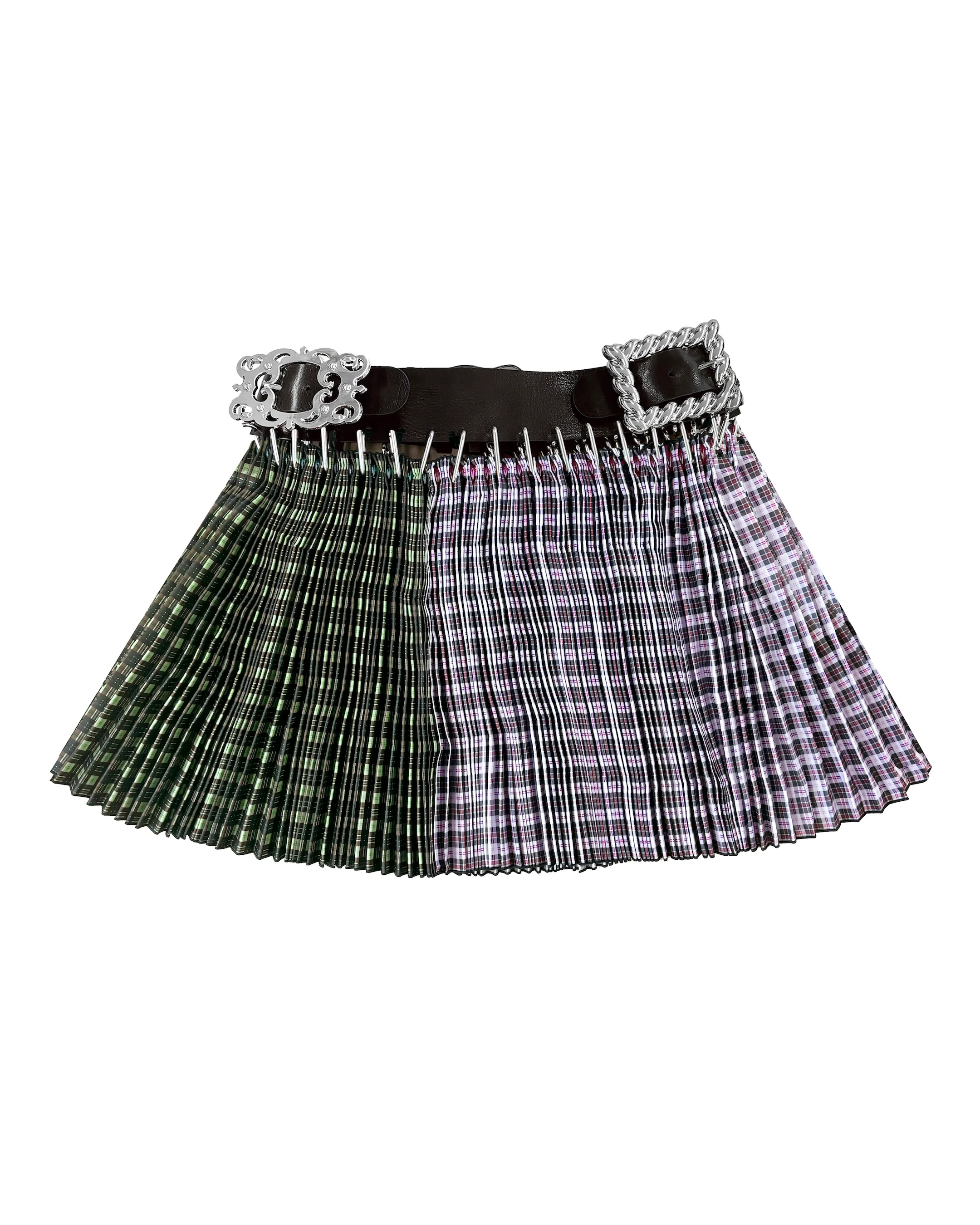 Exclusive Adjustable Belt Juny Mini Carabiner Skirt - Image 2