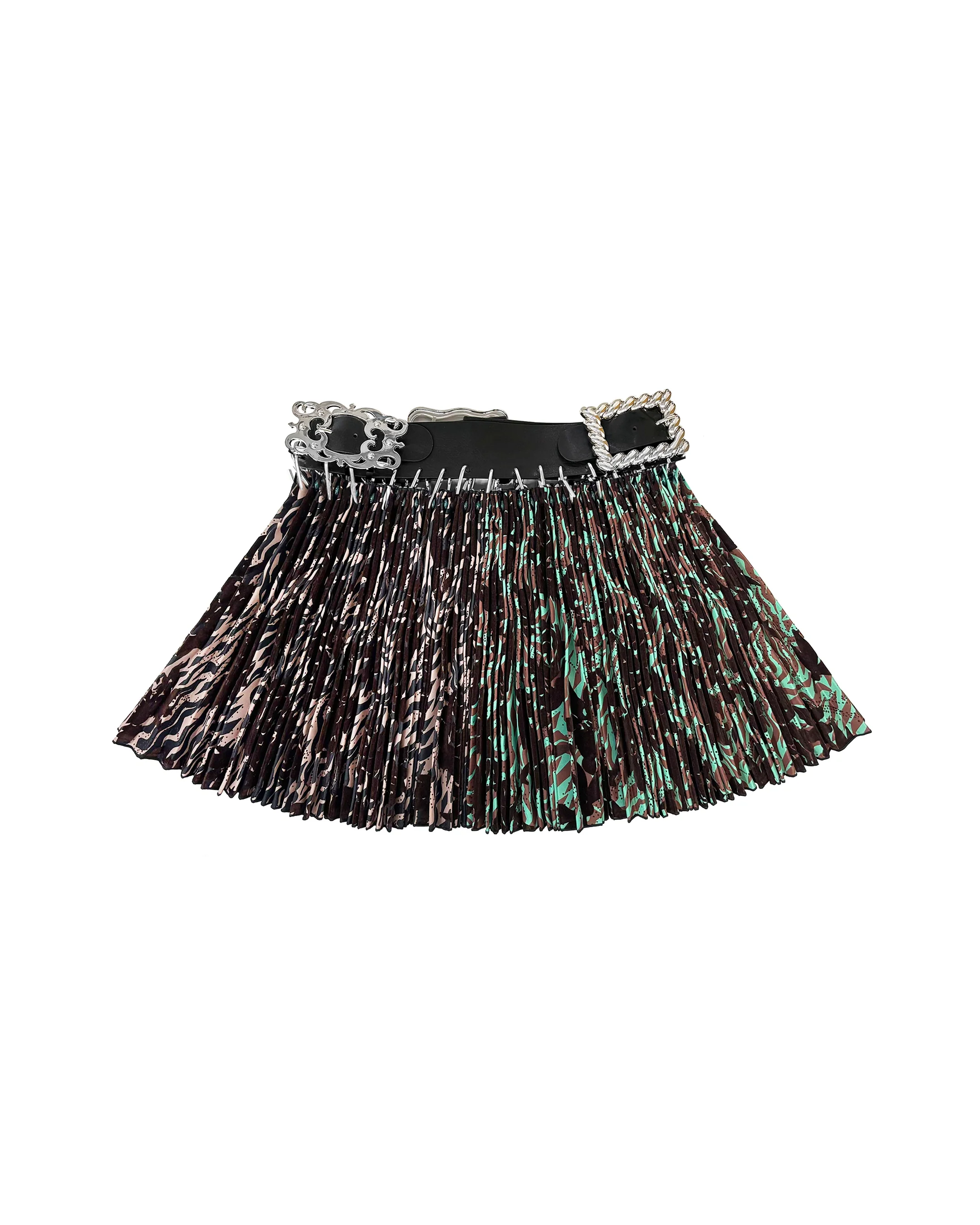 Exclusive Adjustable Belt Wilson Mini Carabiner Skirt - Image 2