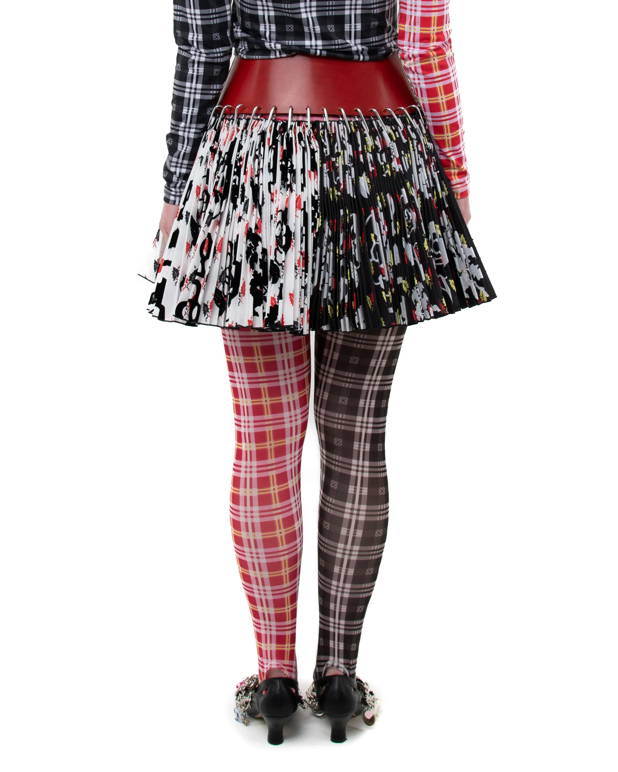 EXCLUSIVE Rain Carabiner Mini Skirt - Image 3