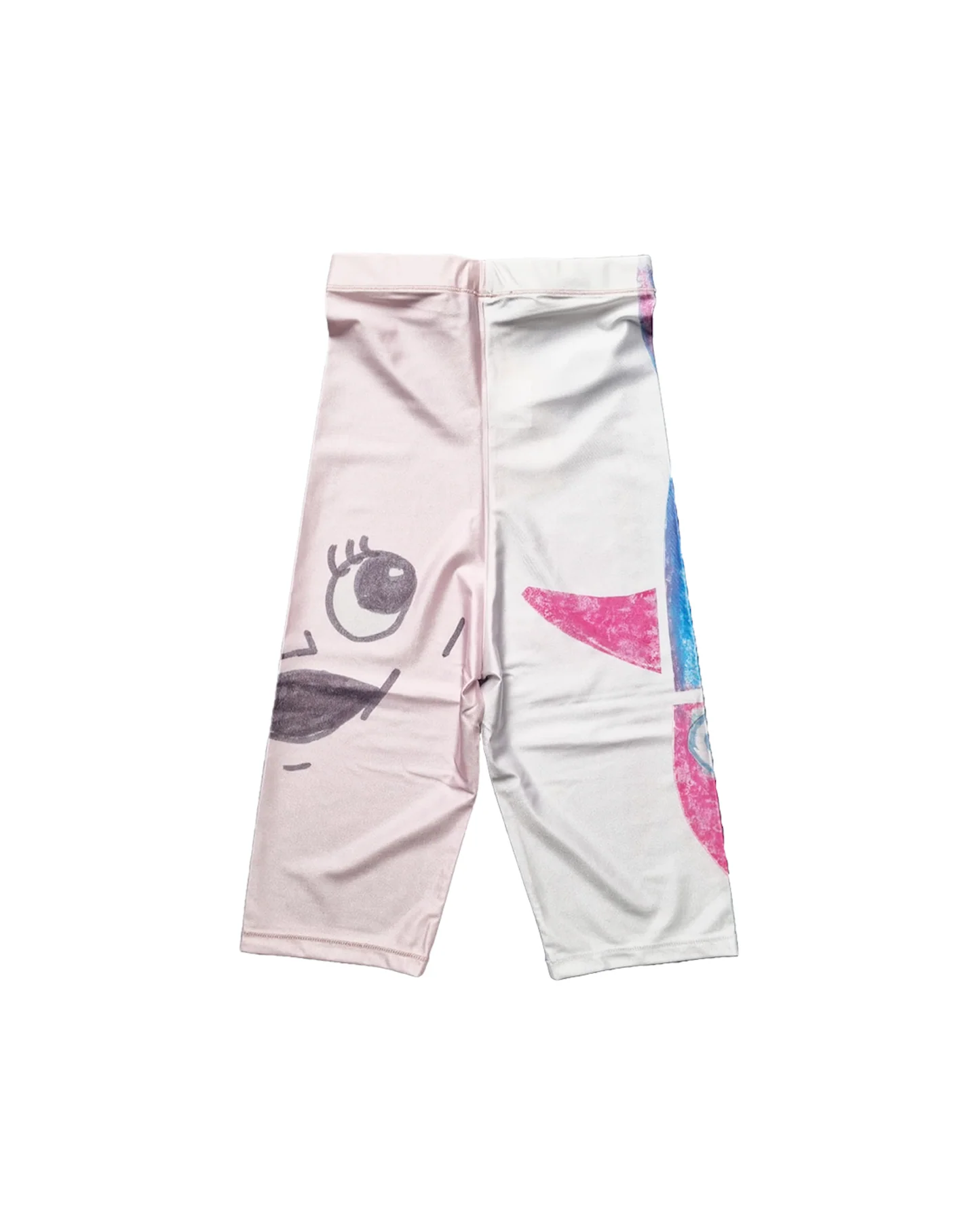 Face + Fish Bike Shorts - Image 2