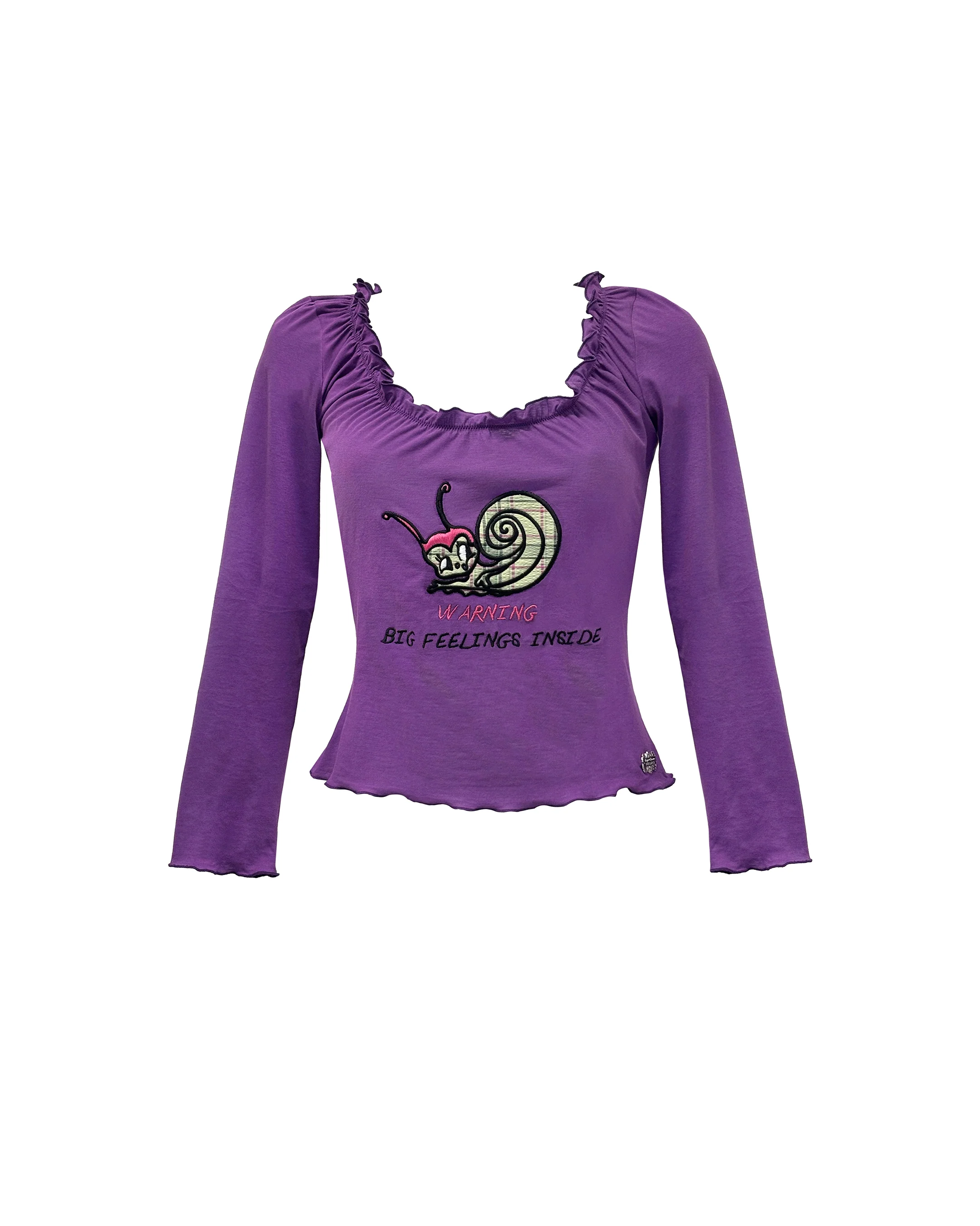 FEELINGS Fearful Long Sleeve Top - Image 2