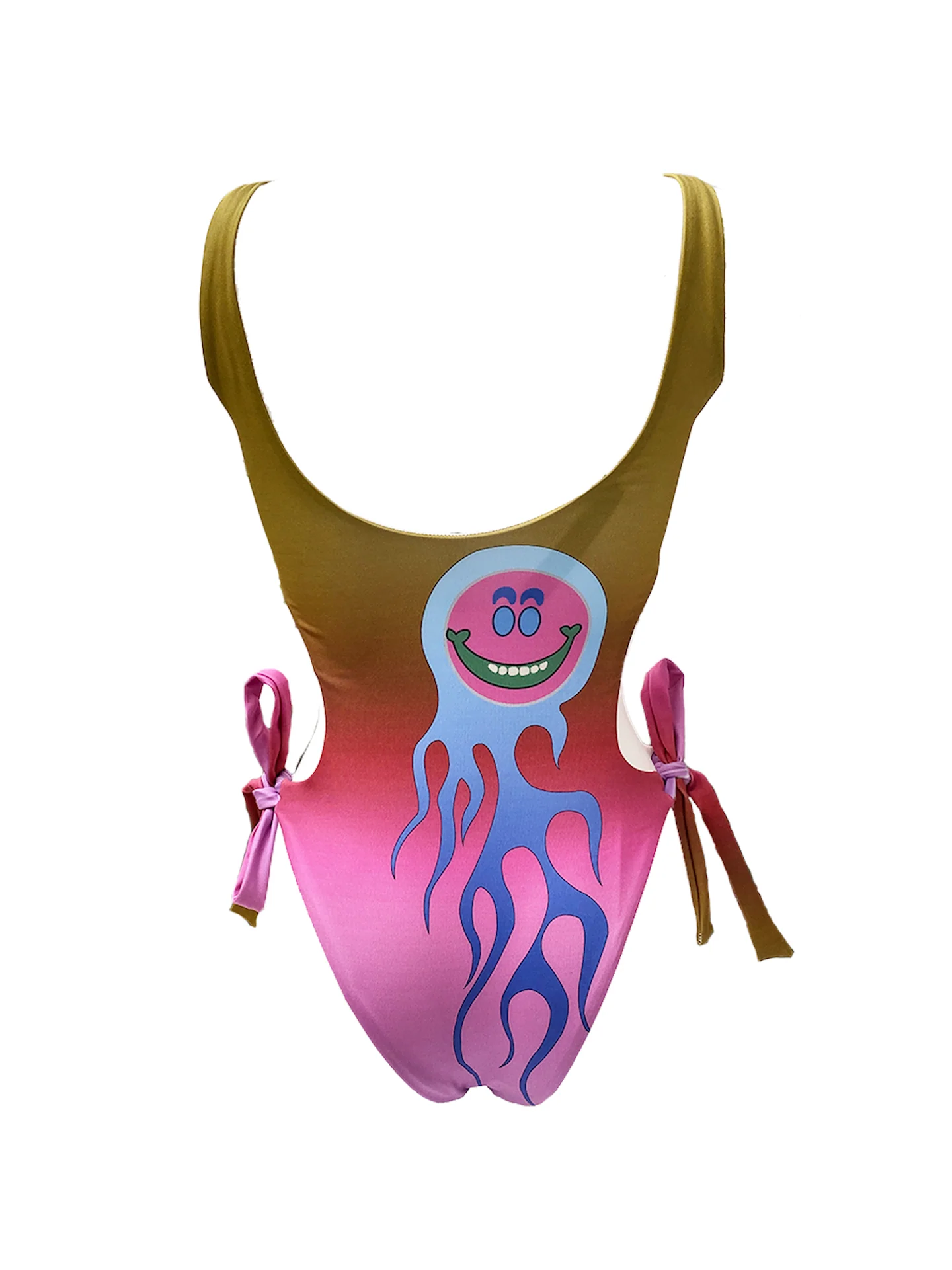 Flame Smiley Swimsuit - Image 2