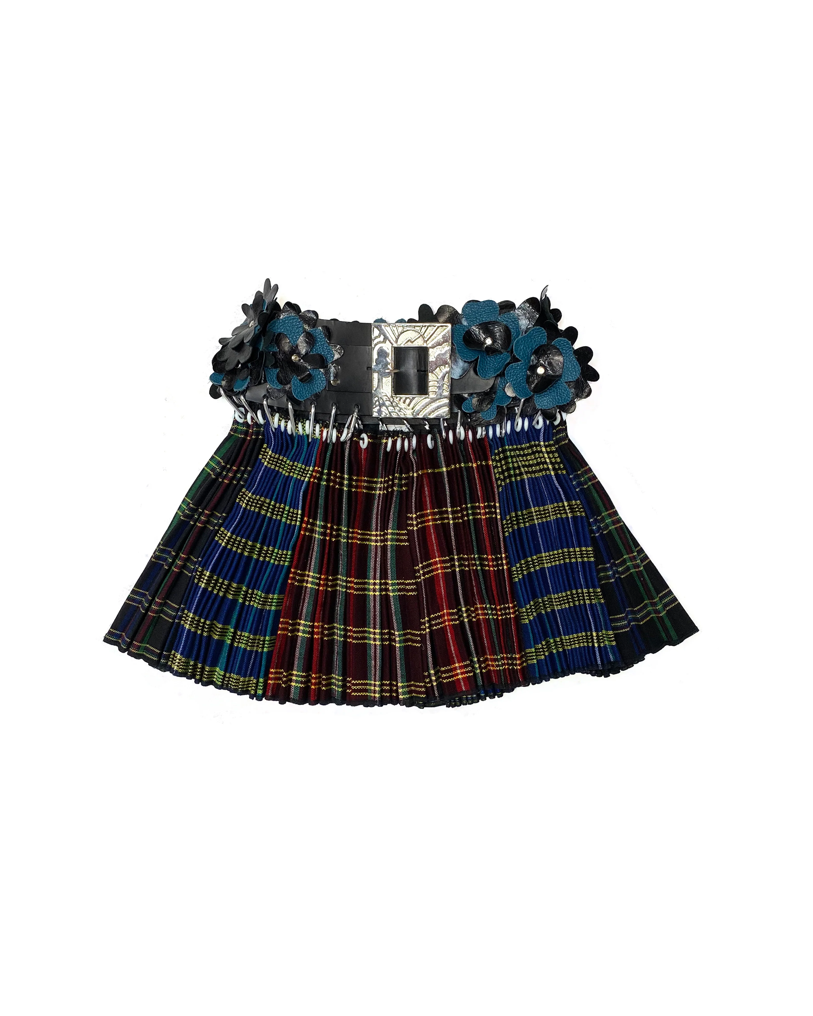 Flower Belt Mini Skirt - Image 5