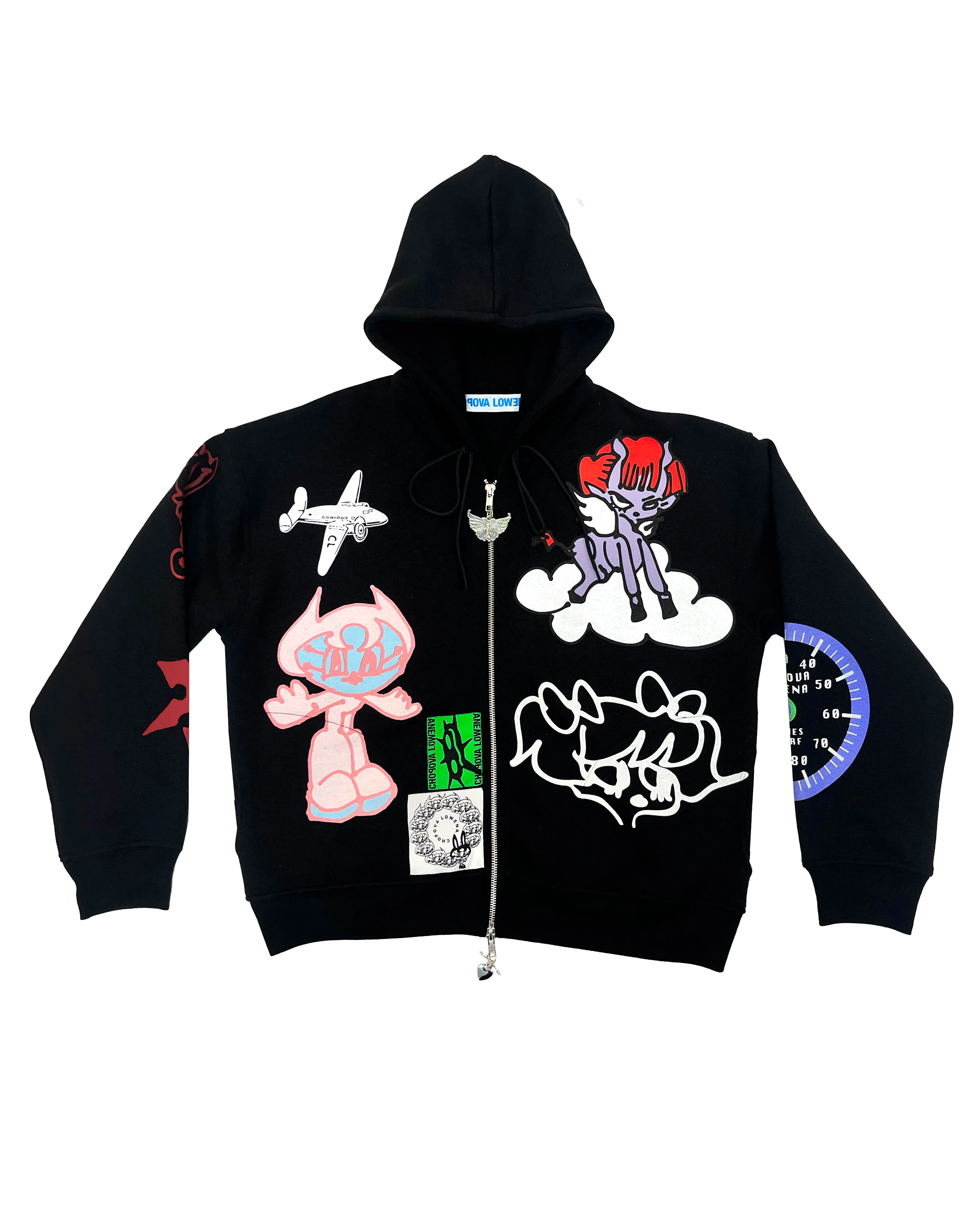 Flying High Zip Hoodie - Image 2