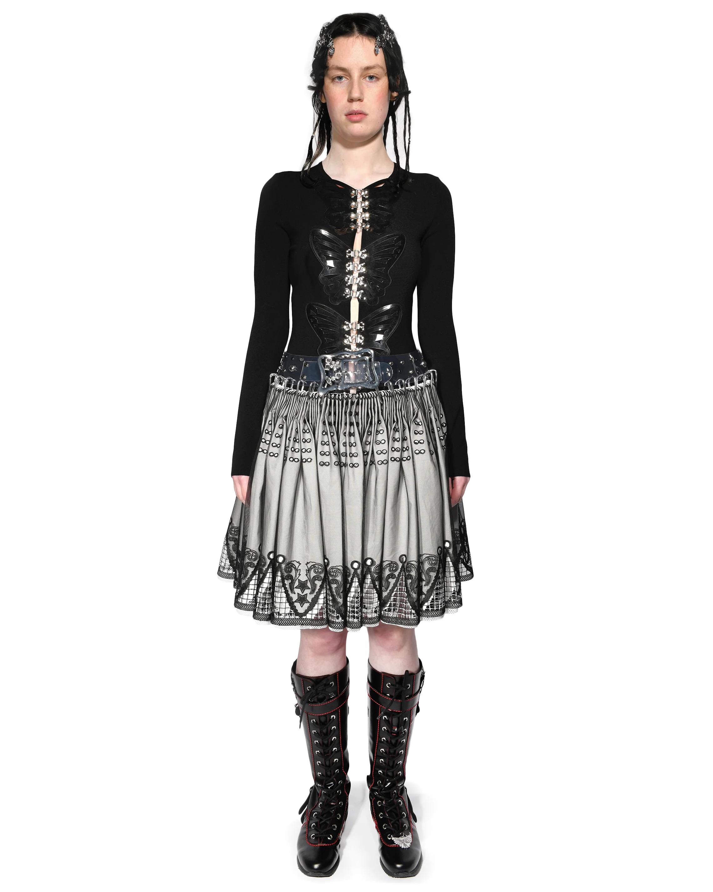 Black Butterfly Trio Cardigan