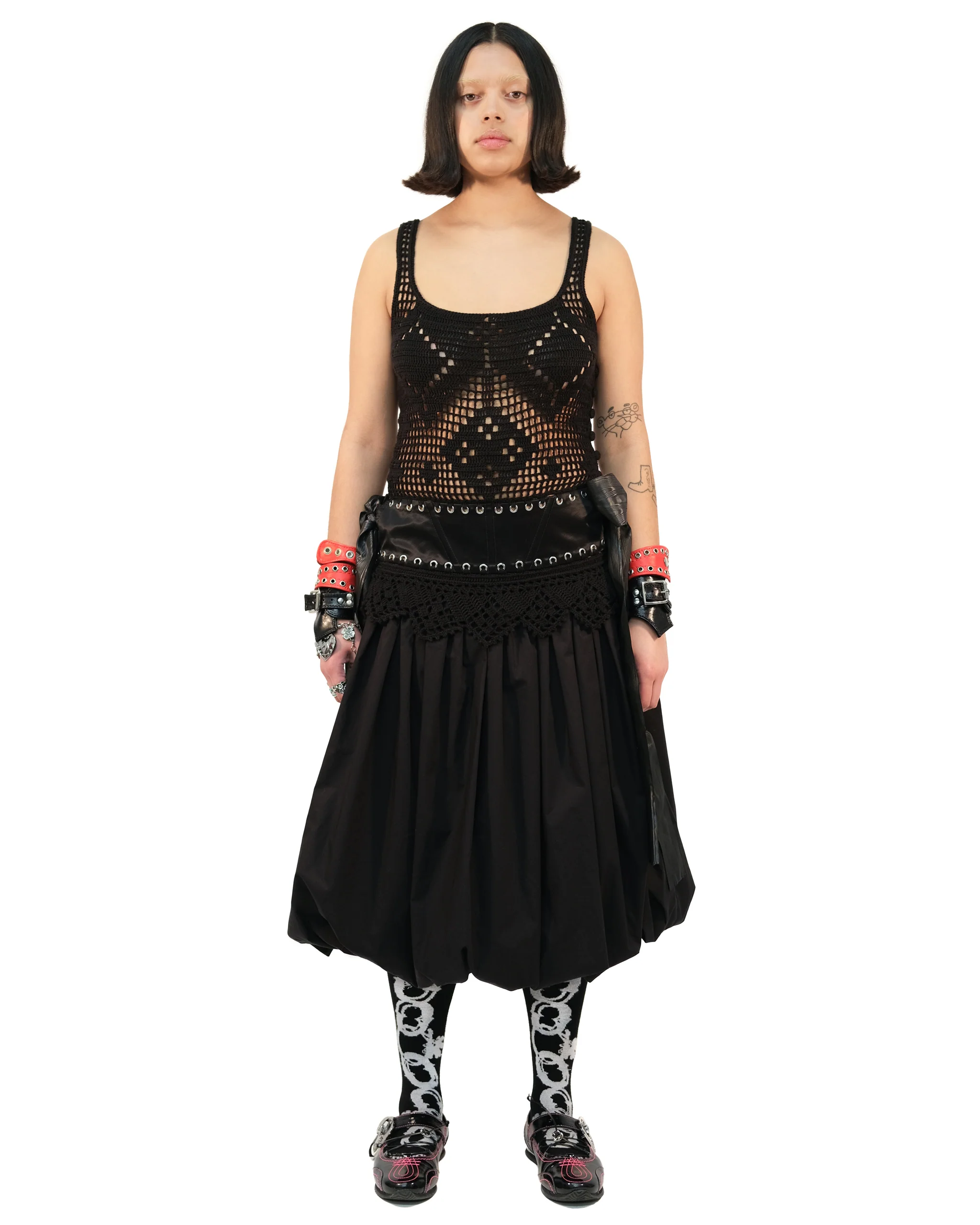 Gentry Crochet Bubble Dress - Image 2