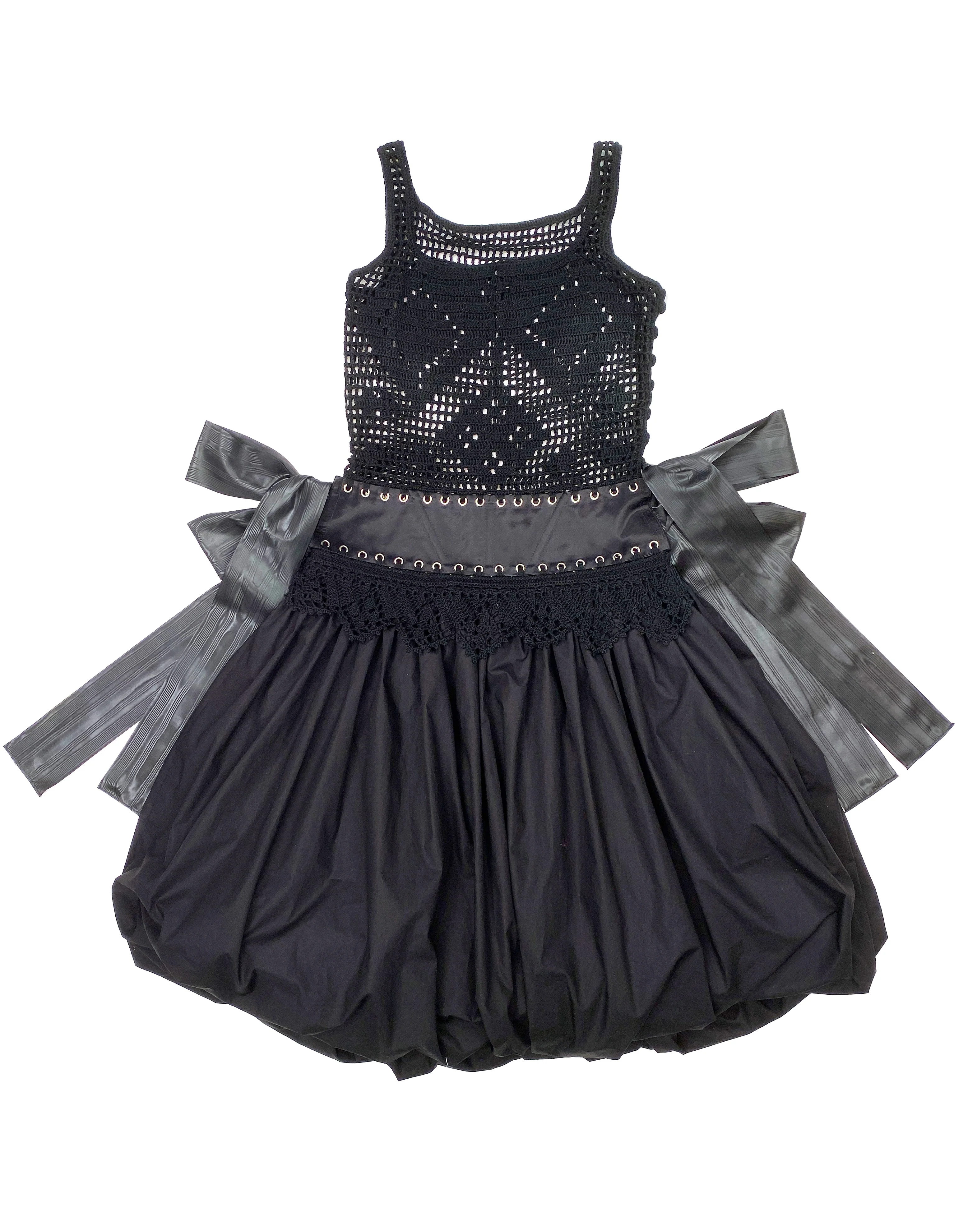 Gentry Crochet Bubble Dress - Image 6