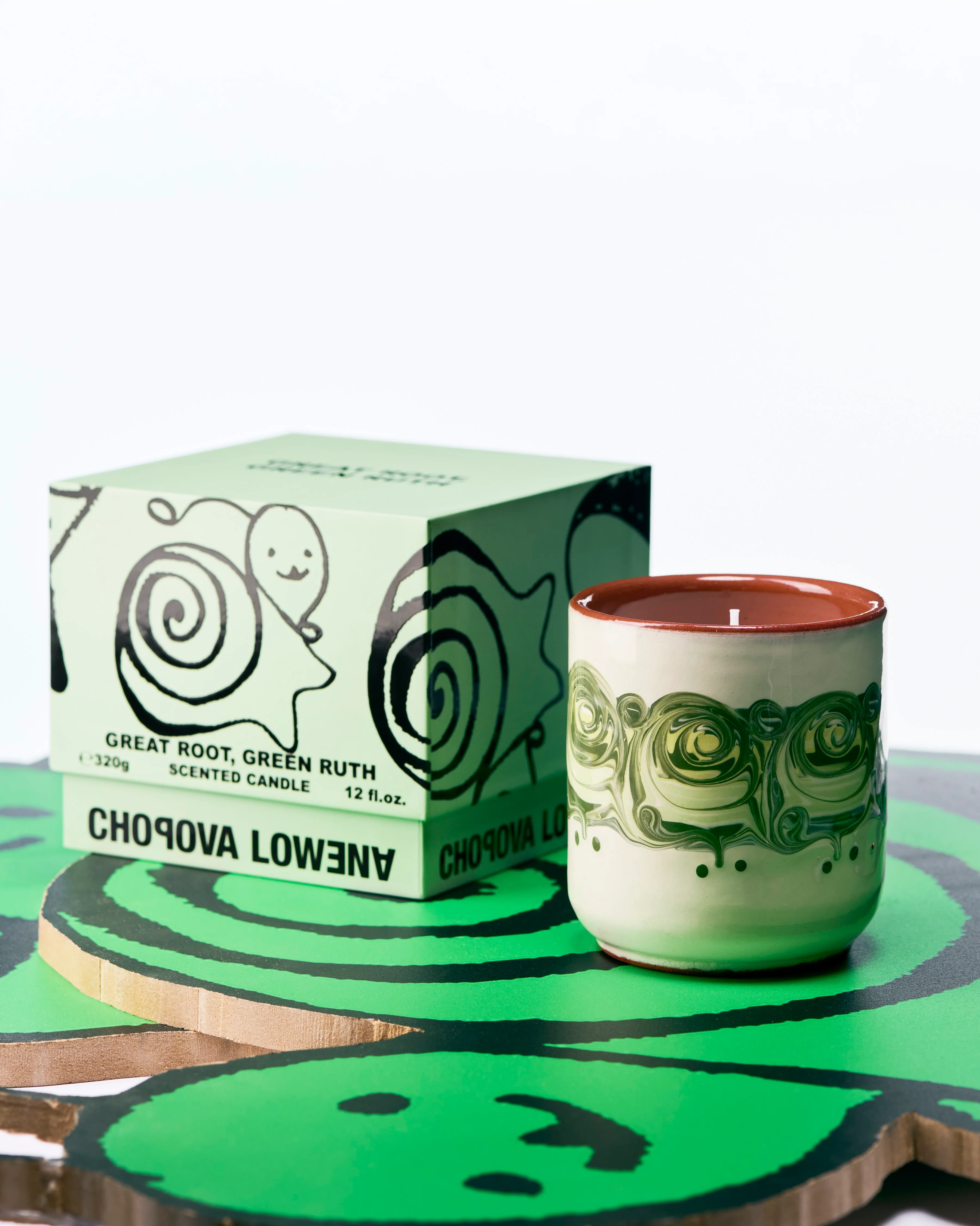 Great Root, Green Ruth Candle - Image 3