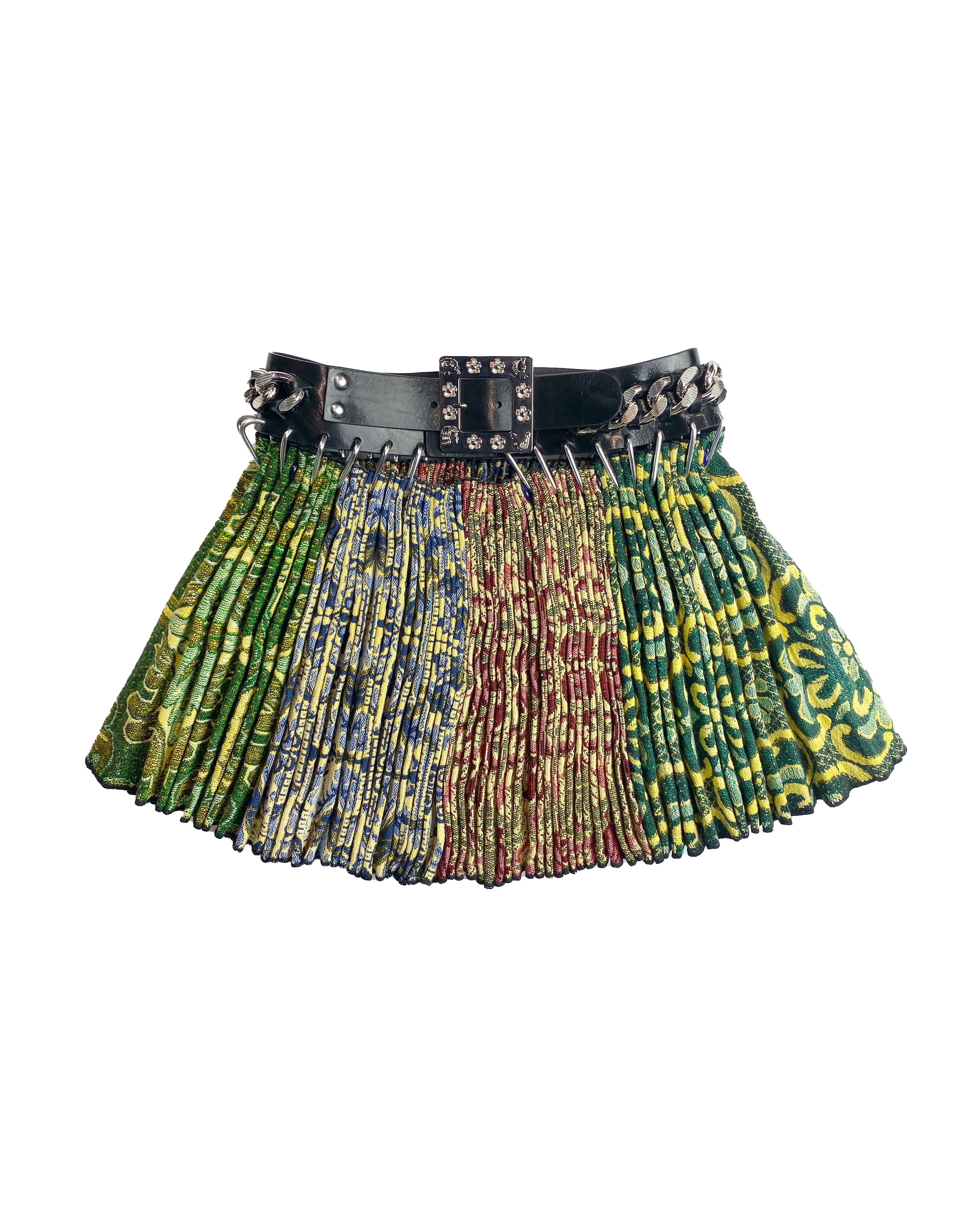 Isola Tapestry Folkloric Mini Carabiner Skirt - Image 4