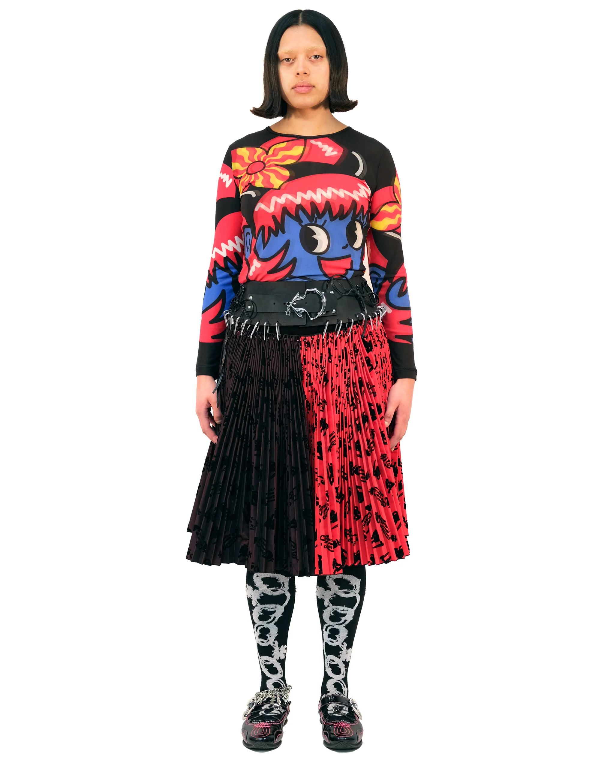 Laser Knee Carabiner Skirt