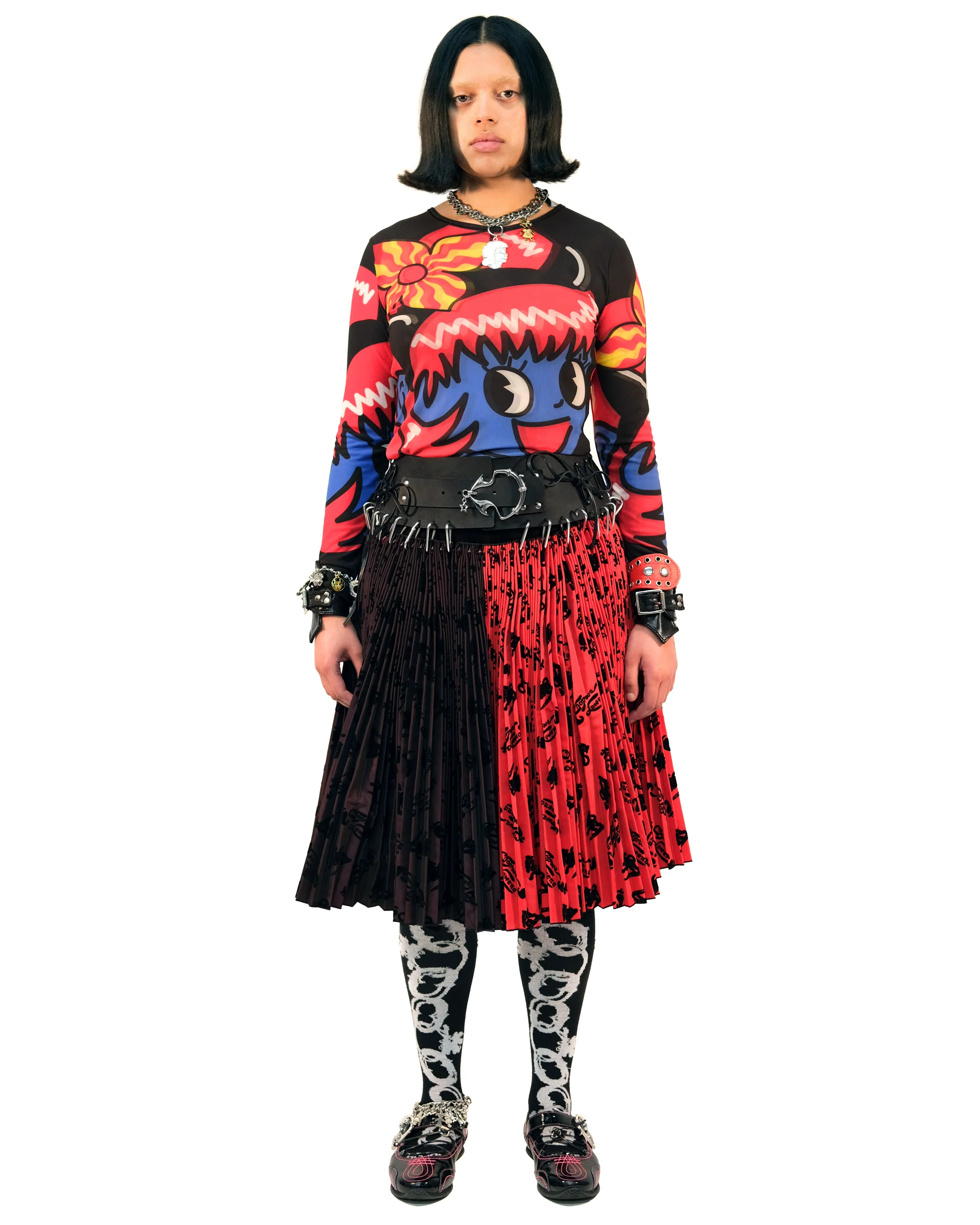 Laser Knee Carabiner Skirt - Image 2