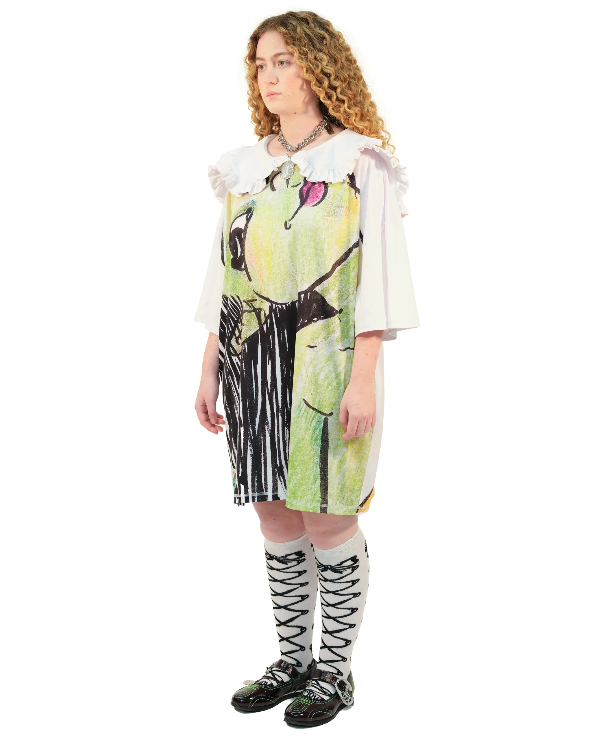 Layback Mini T-Shirt Dress - Image 4