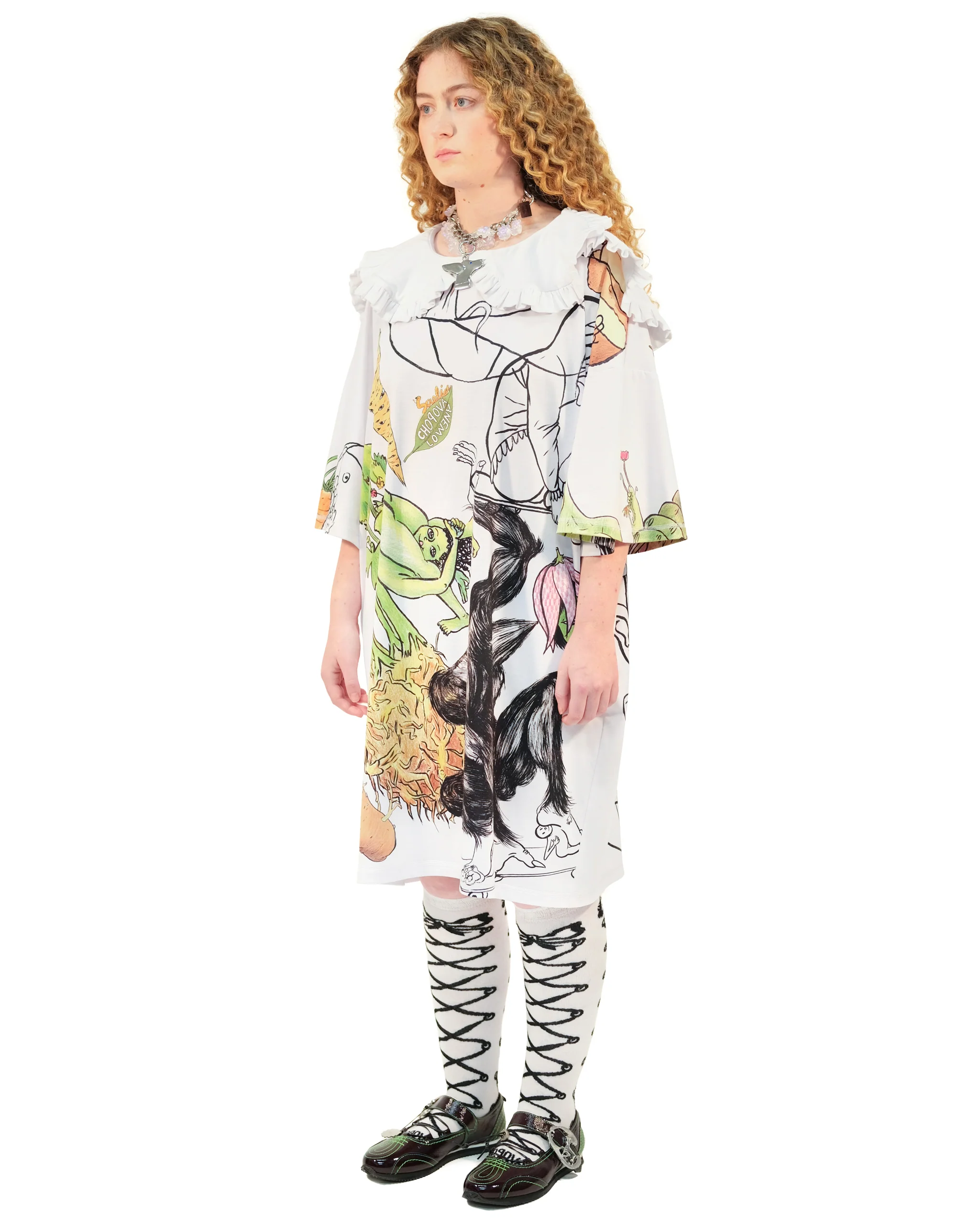 Layback T-Shirt Dress - Image 4