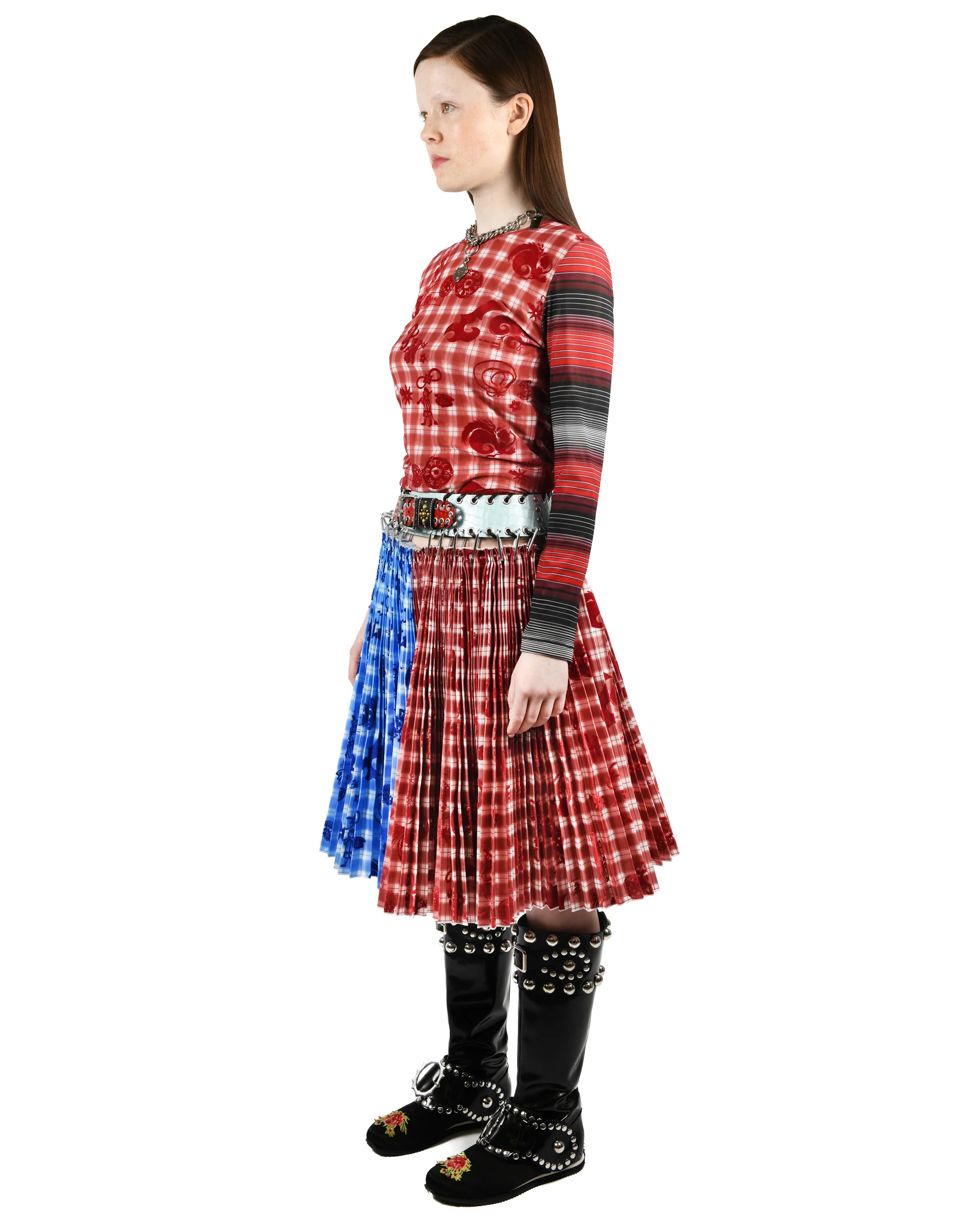 Maverick Knee Carabiner Skirt - Image 2
