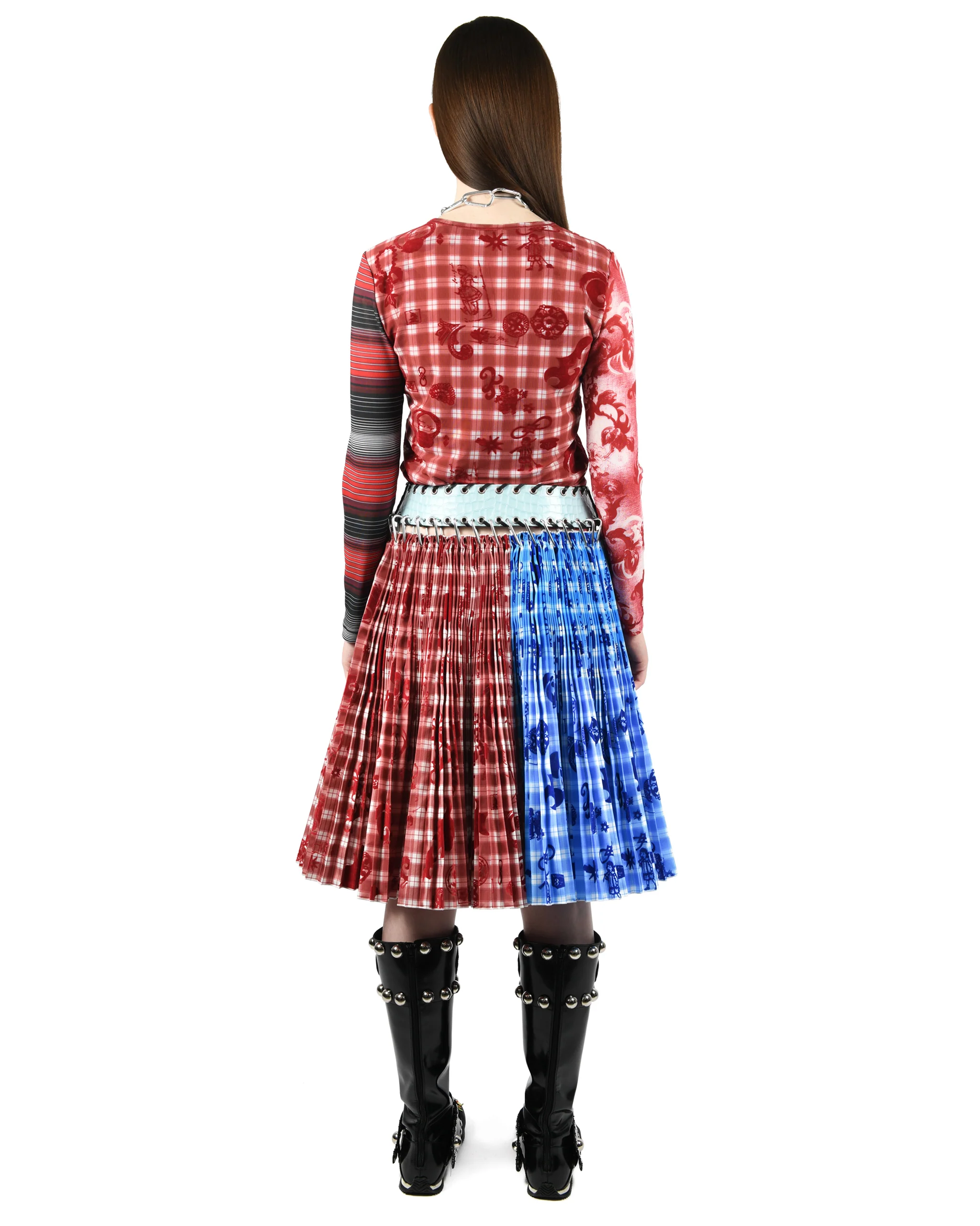 Maverick Knee Carabiner Skirt - Image 3