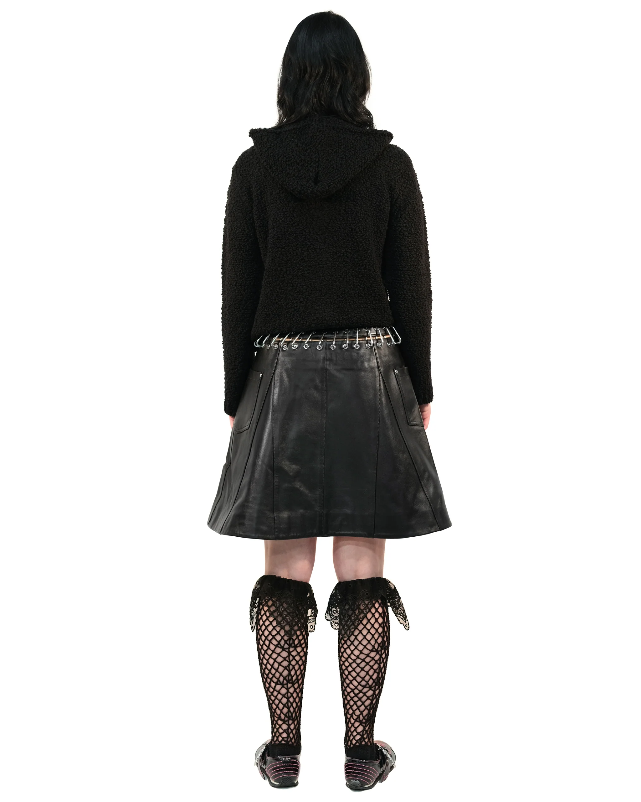 May BLACK Boucle Cardigan - Image 5