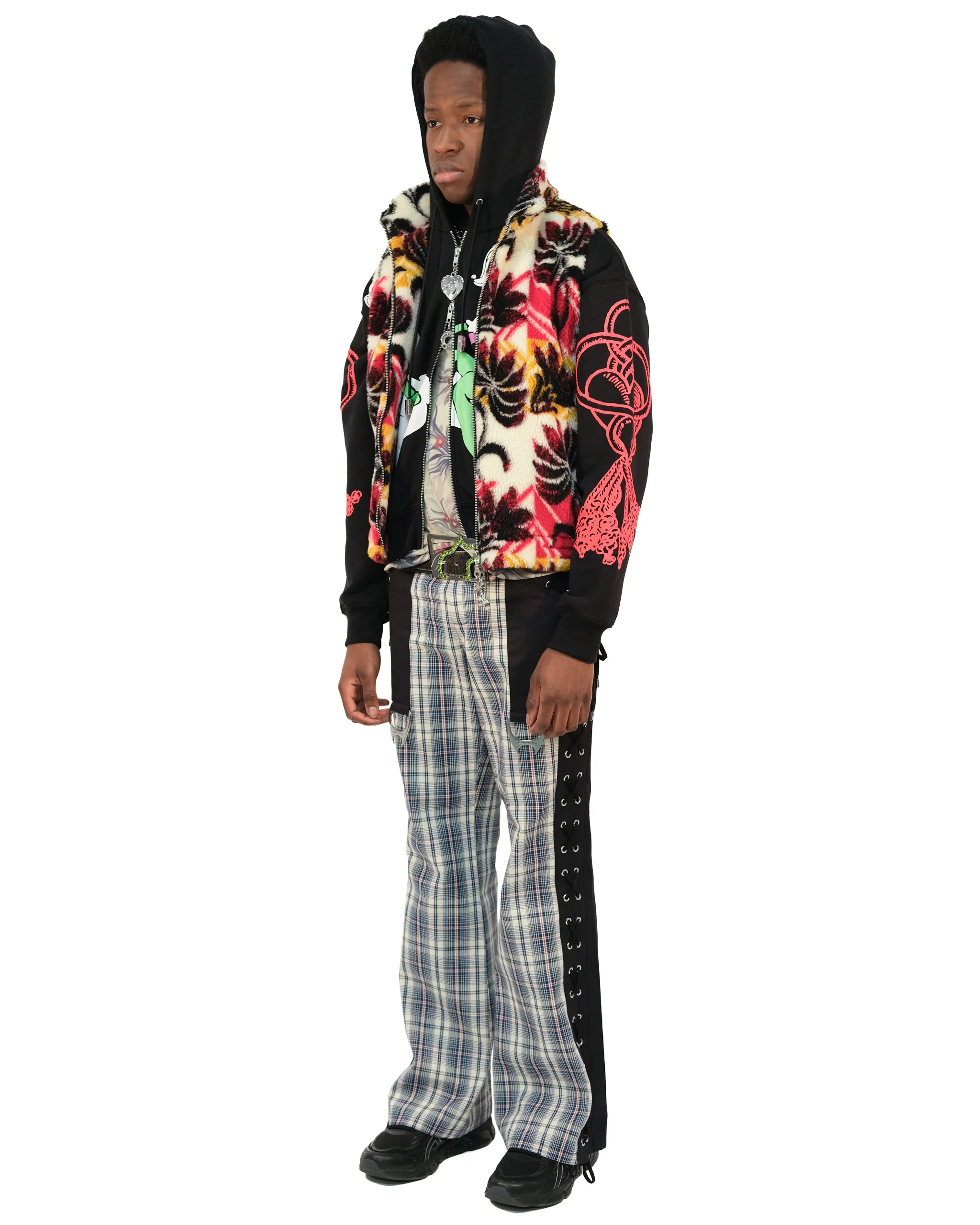 Men's Dance Fleece Vest - Image 2