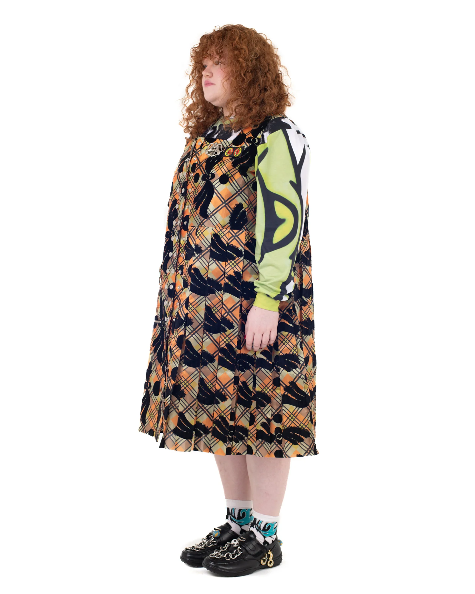 Morson Kilt Dress in Exclusive Colourway - Image 4