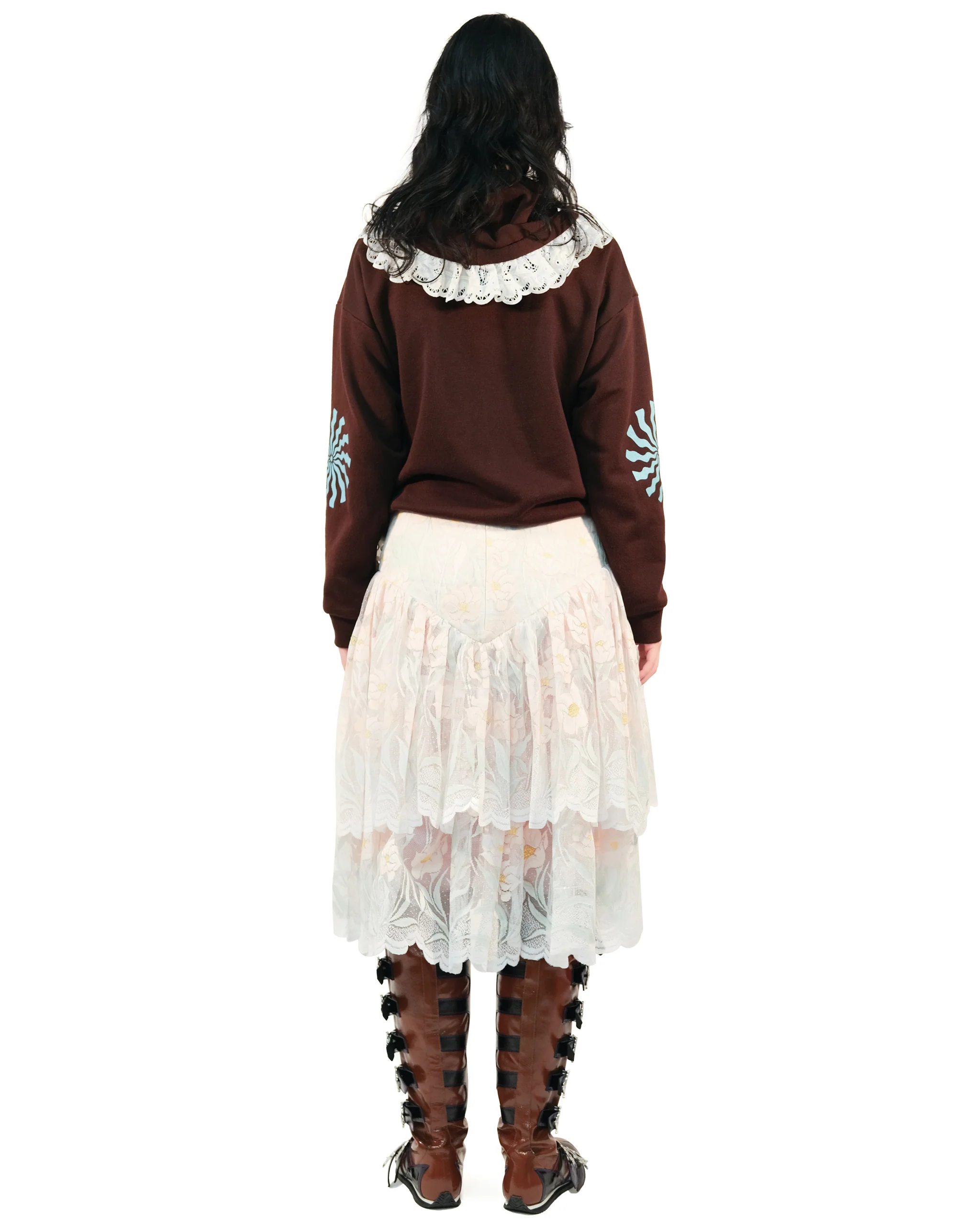 Pastel Lace Skirt - Image 3