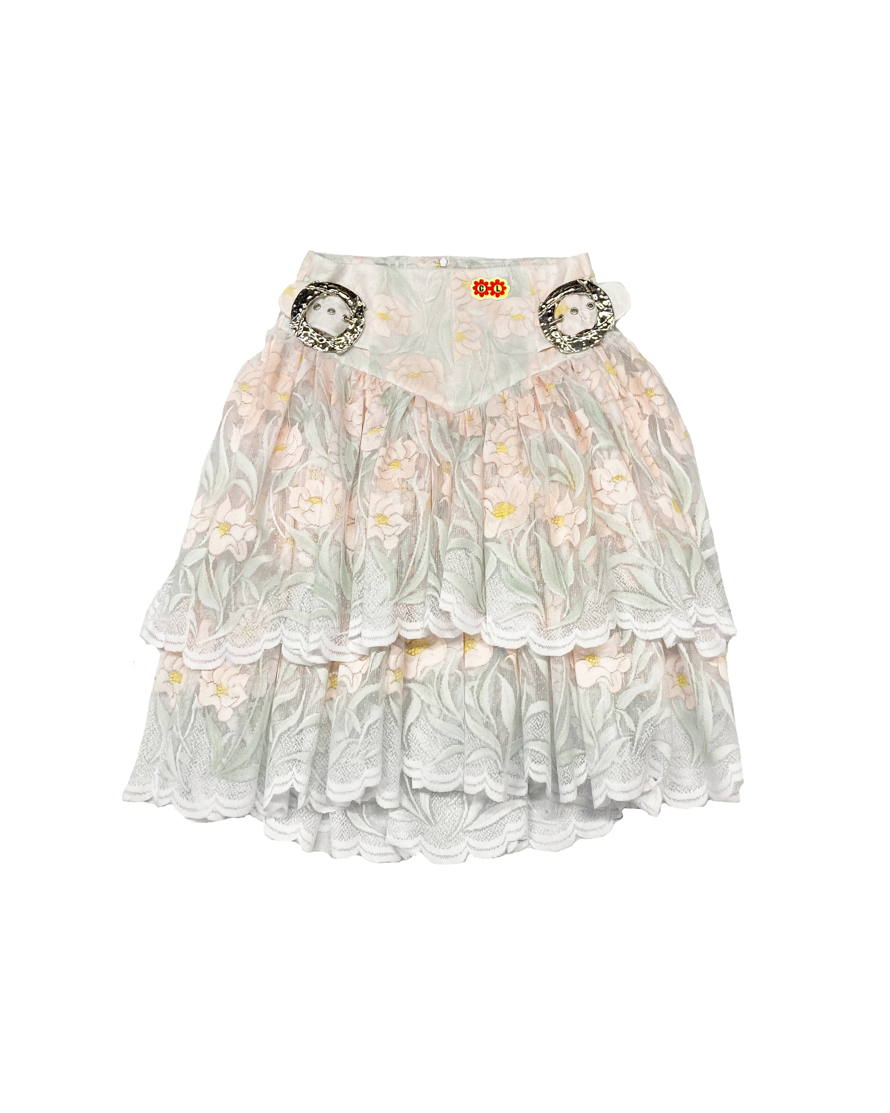 Pastel Lace Skirt - Image 4
