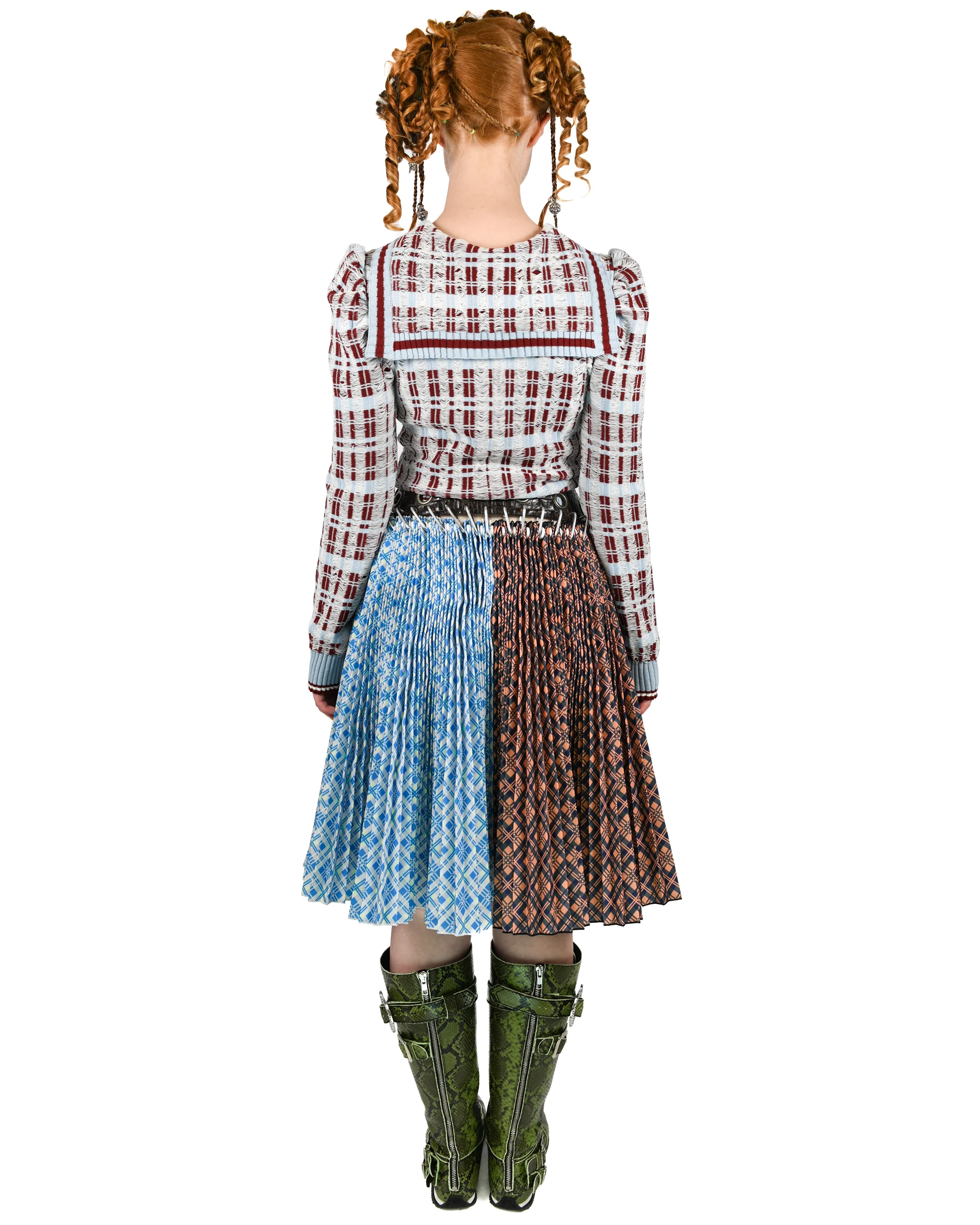 Pat Knee Carabiner Skirt - Image 3