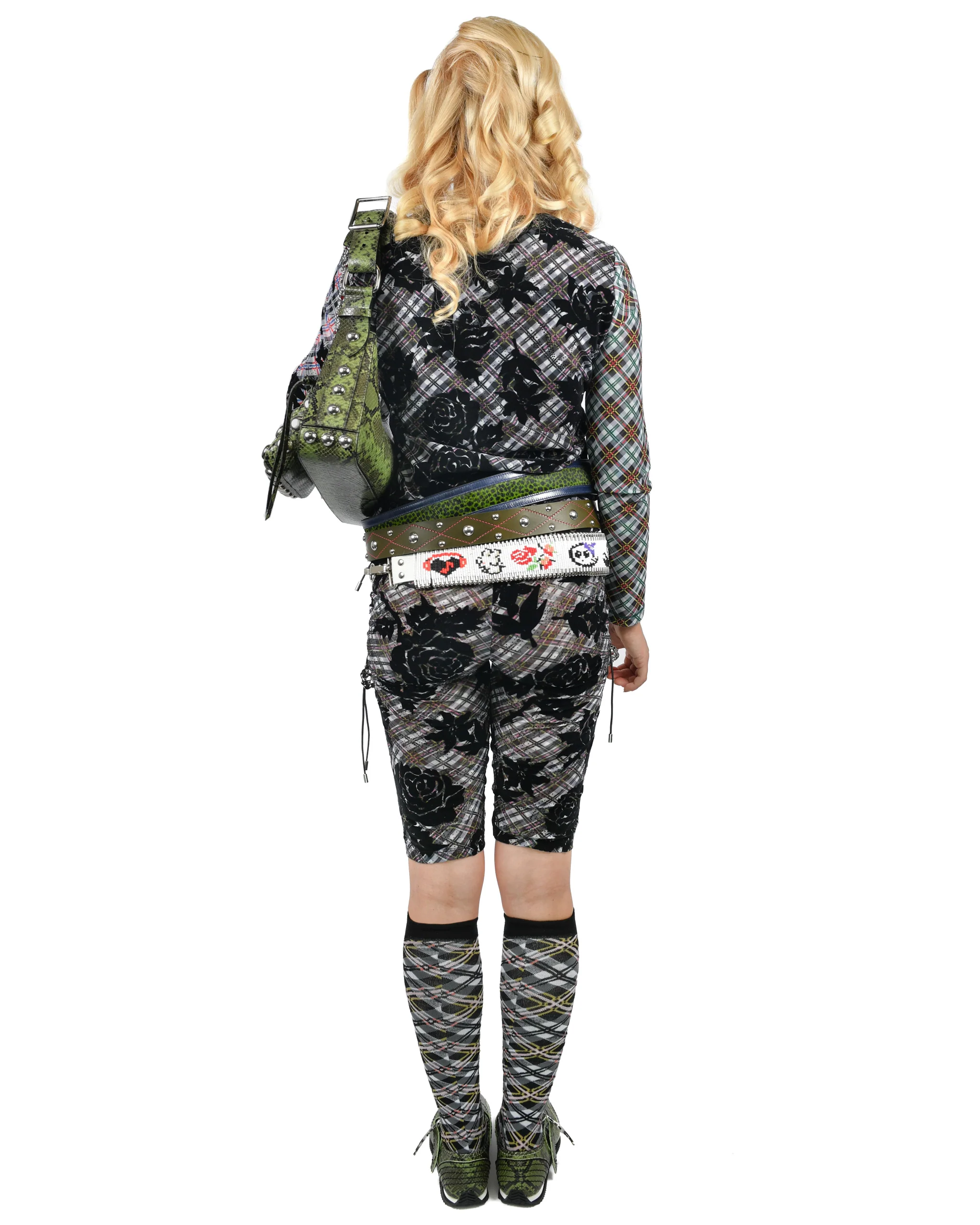 Picnic Plaid Flocked Mesh Top - Image 3