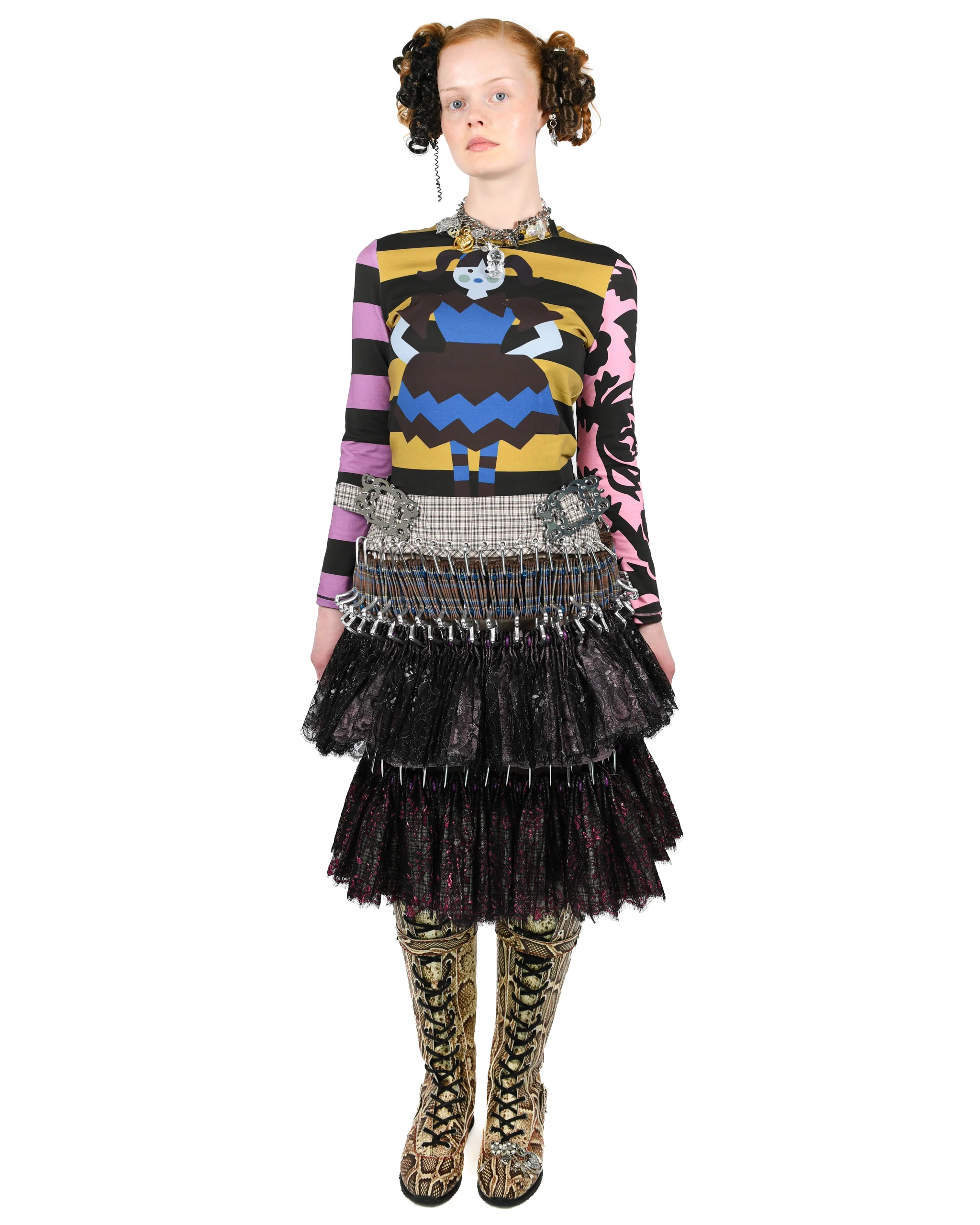 Pippi Fitted Jersey Top