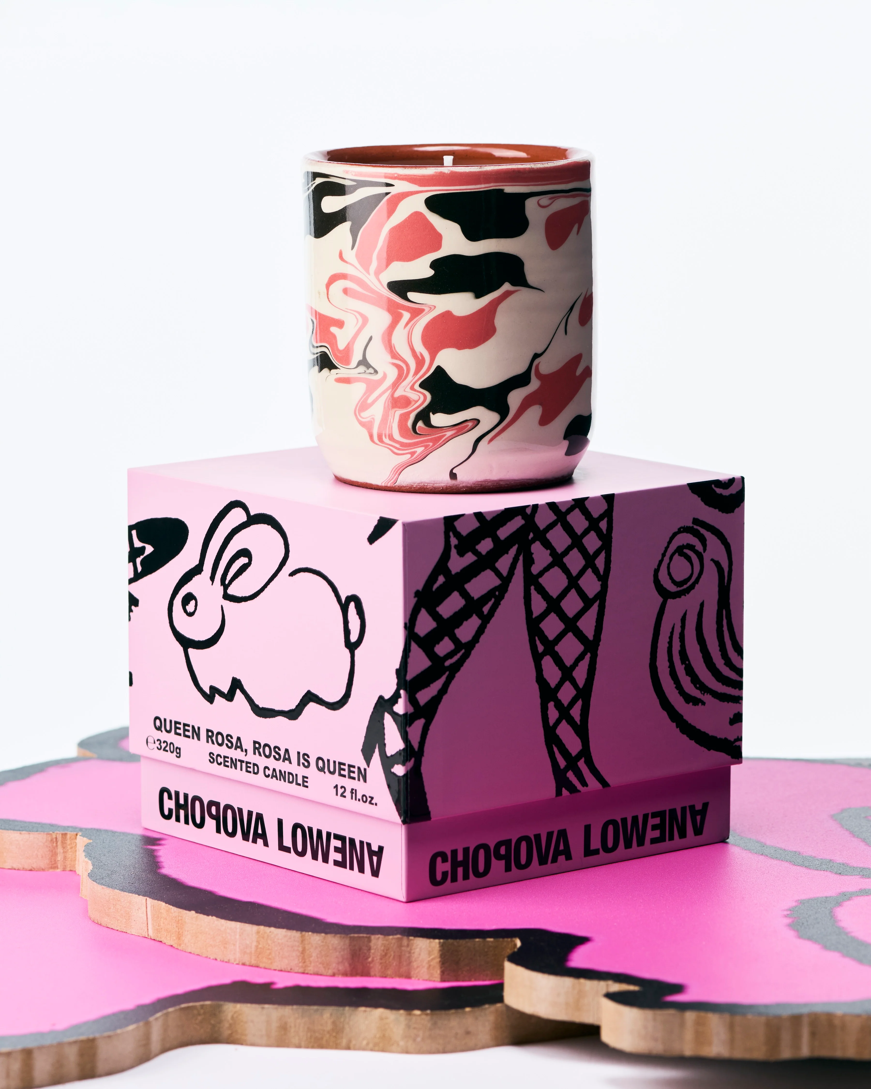 Queen Rosa, Rosa Is Queen Candle - Image 3