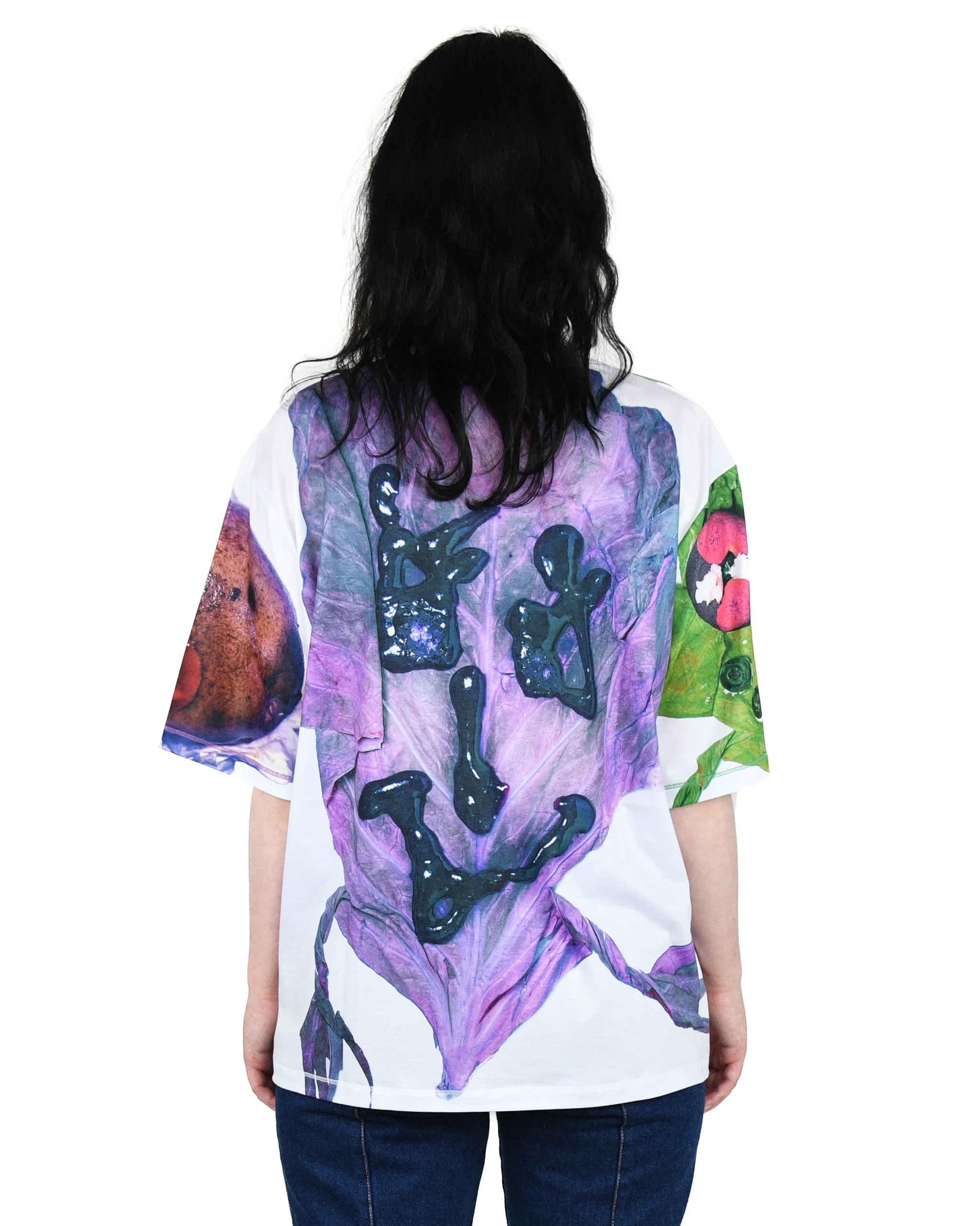 Salad Spin Oversized Jersey Top - Image 3
