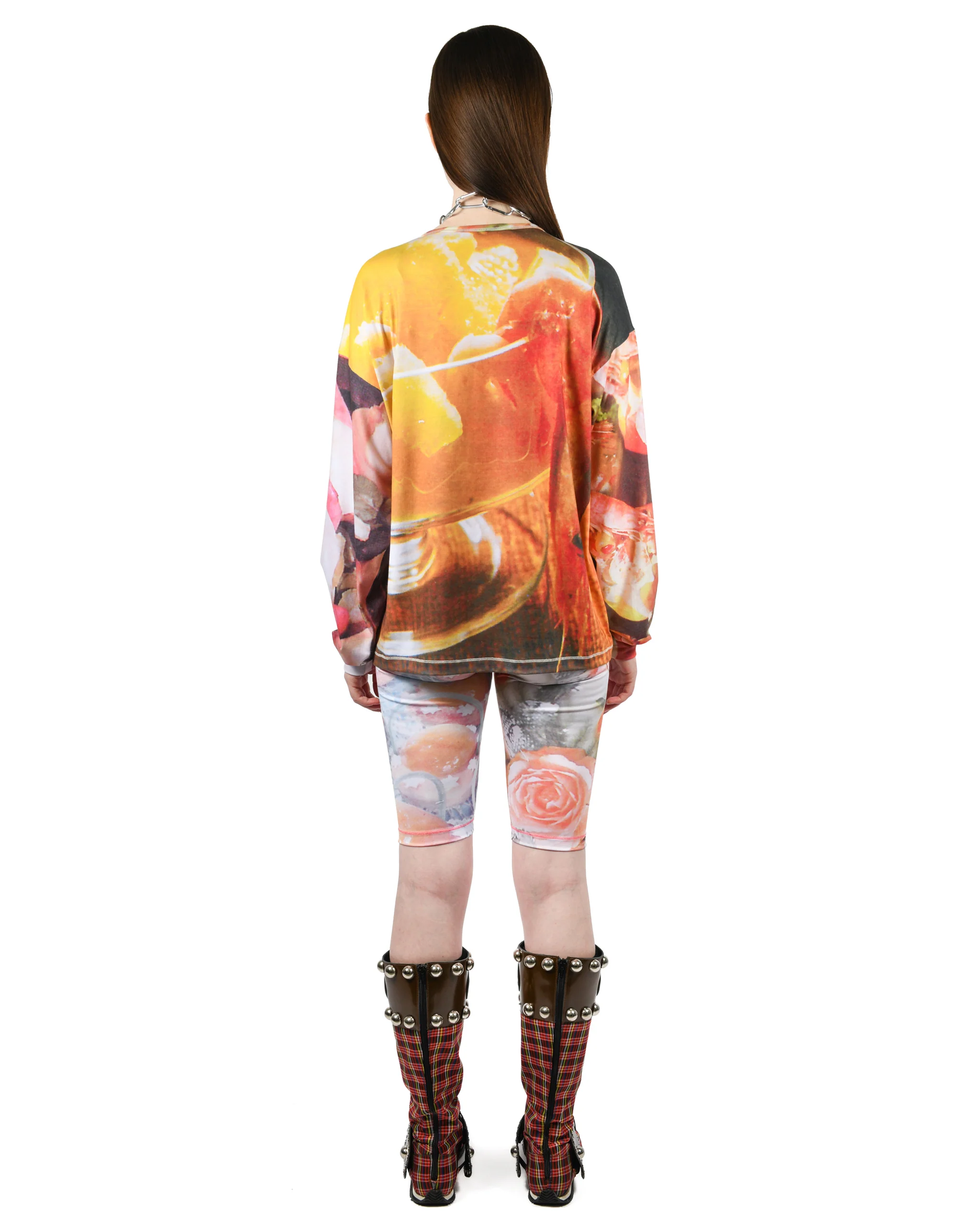 Shrimp Cocktail Oversized Jersey Top - Image 3