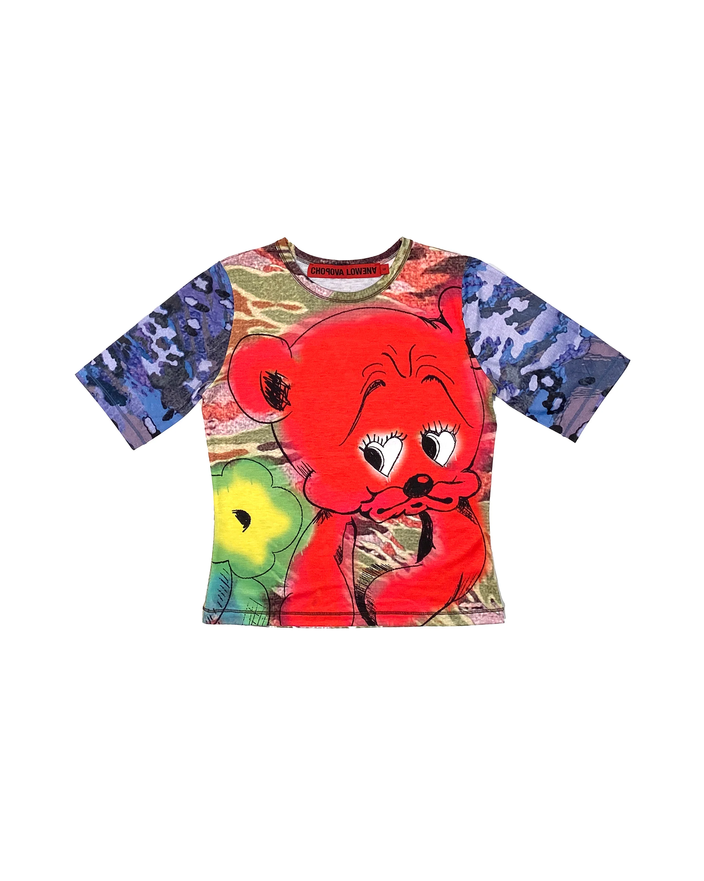 Sleepy Time Short Sleeve Fitted Jersey Top - Image 6
