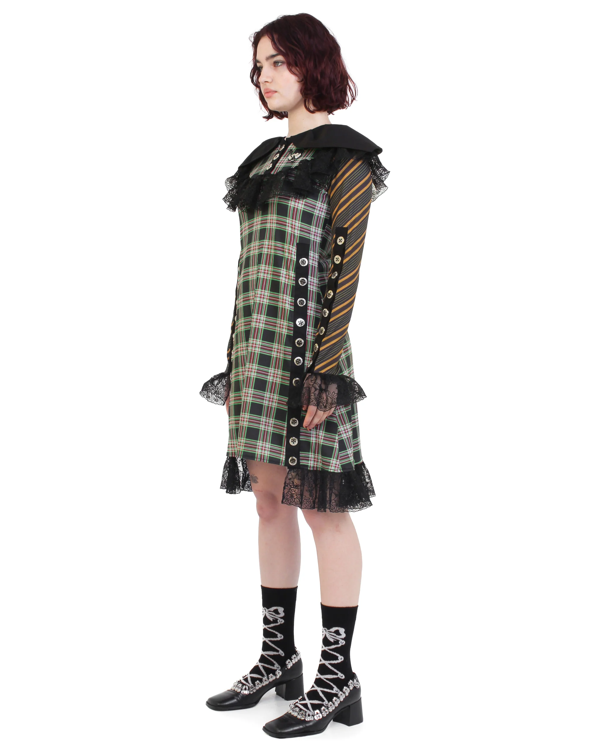 Snowpillow Striped Dress - Image 4