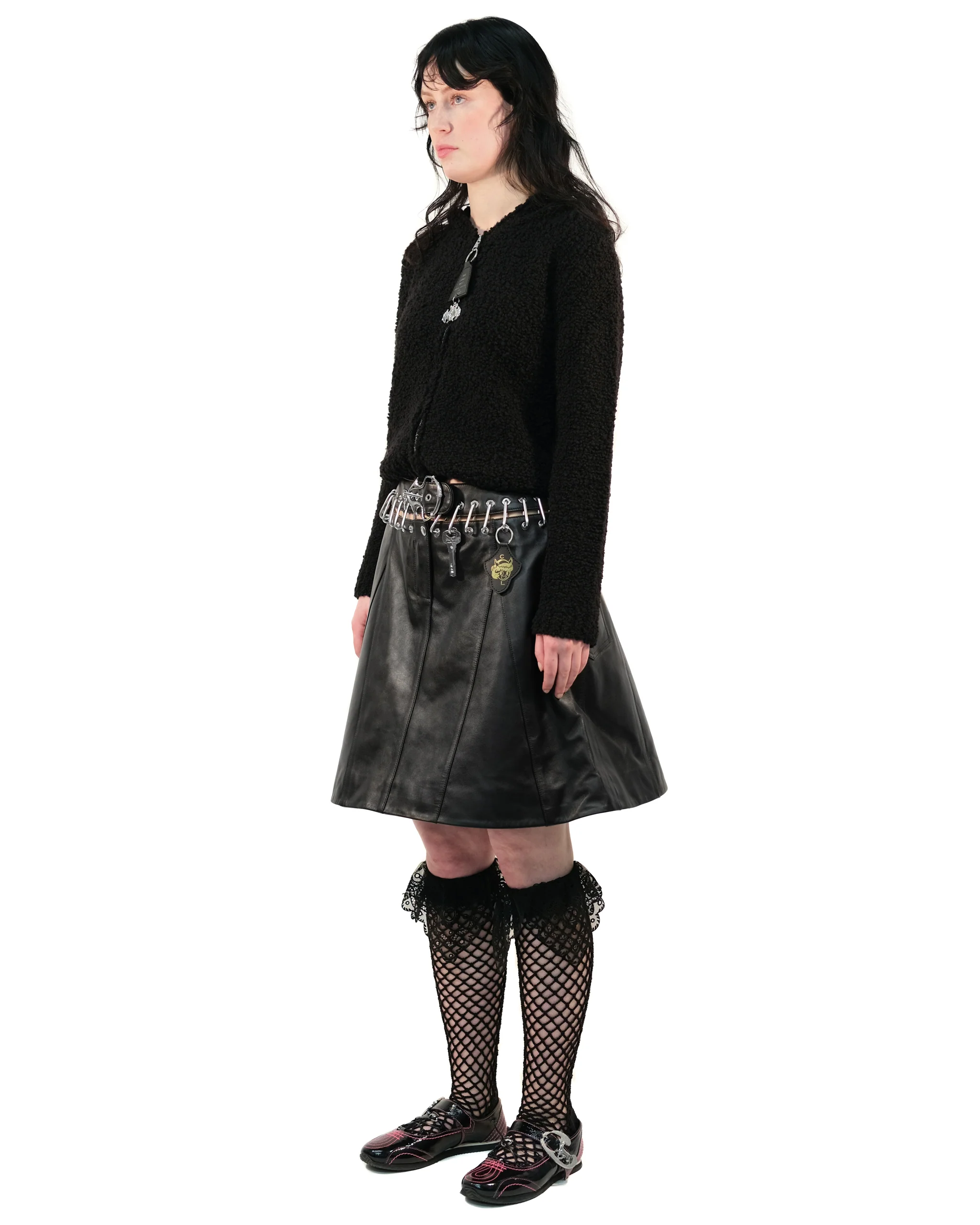 Spingo Leather Skirt - Image 4