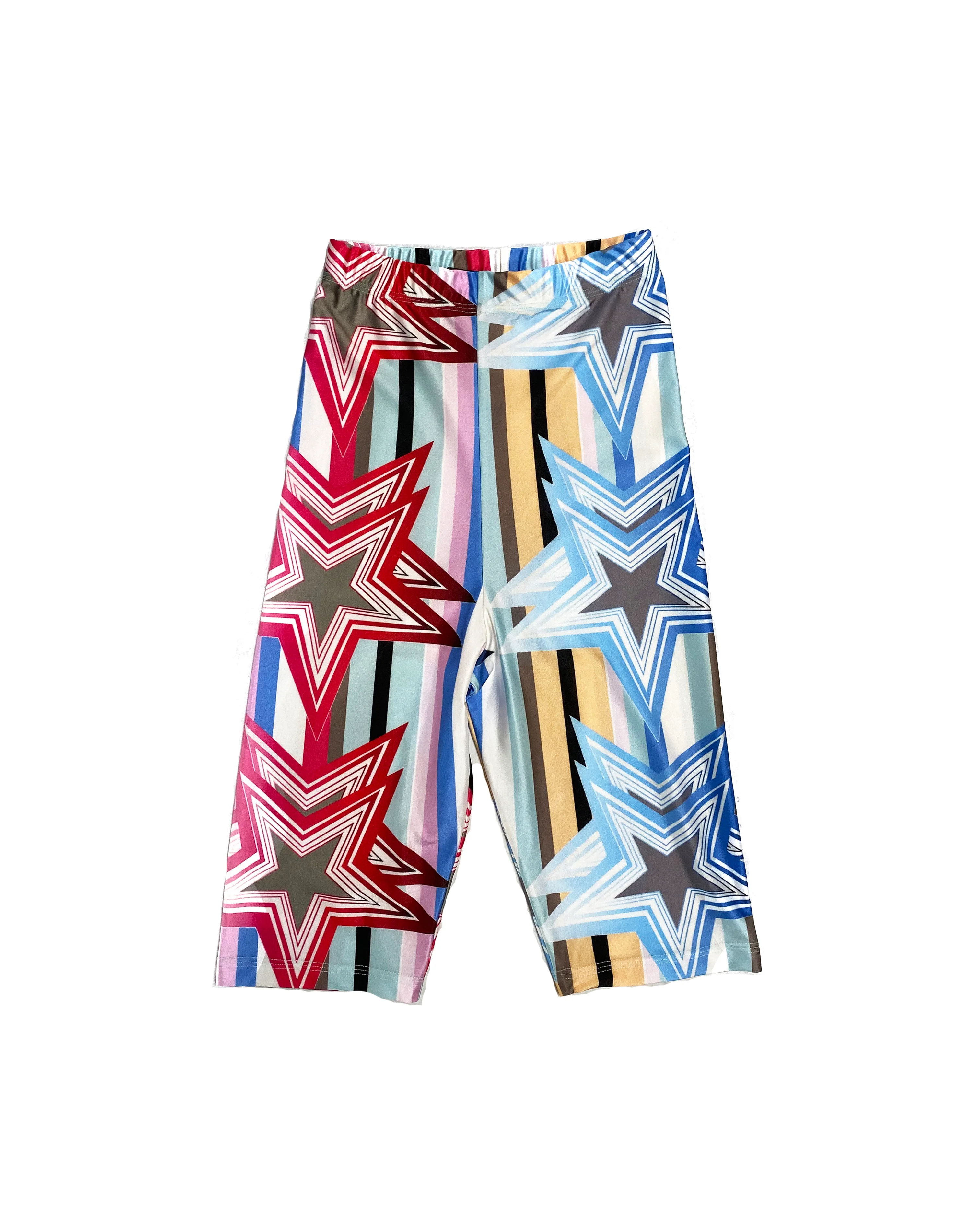 Star + Stripe Bike Shorts - Image 2